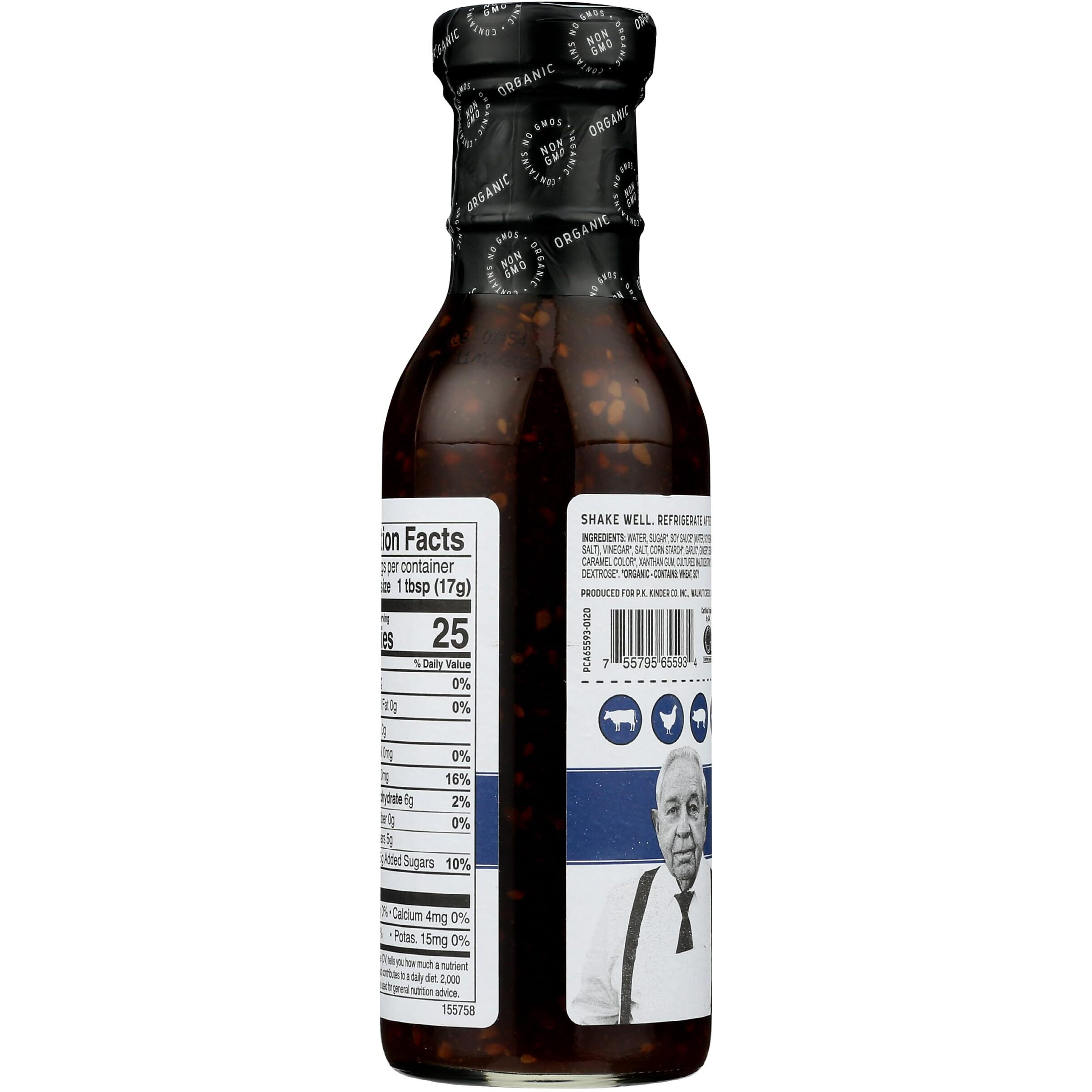 Kinders Organic Teriyaki Marinade & Sauce, 15 Oz