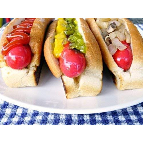 New England Split-Top Frankfurter Hot Dog Bun Or Lobster Rolls - 24 Count (2-12 Packs)