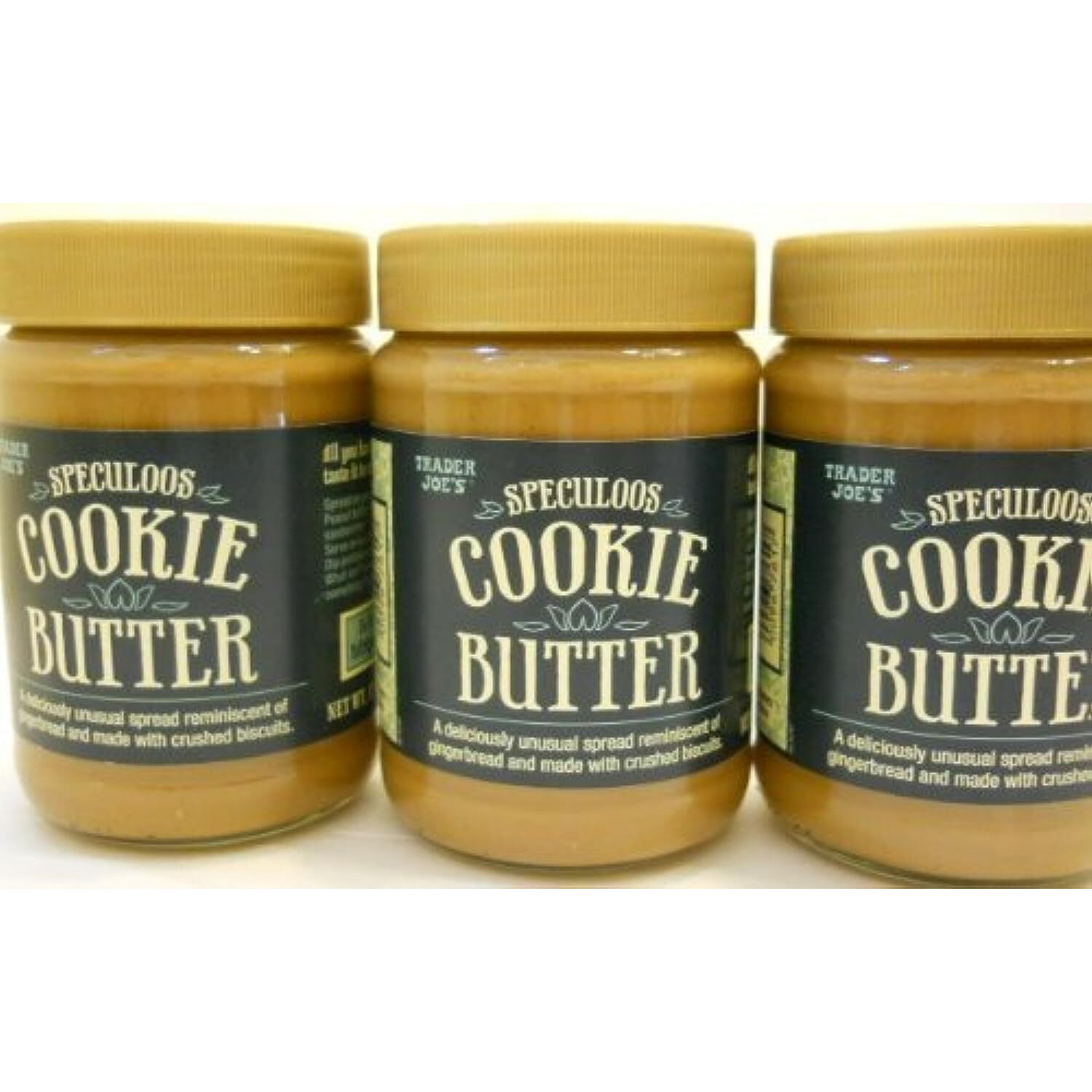 Set Of 3 Trader Joe's Speculoos Cookie Butter