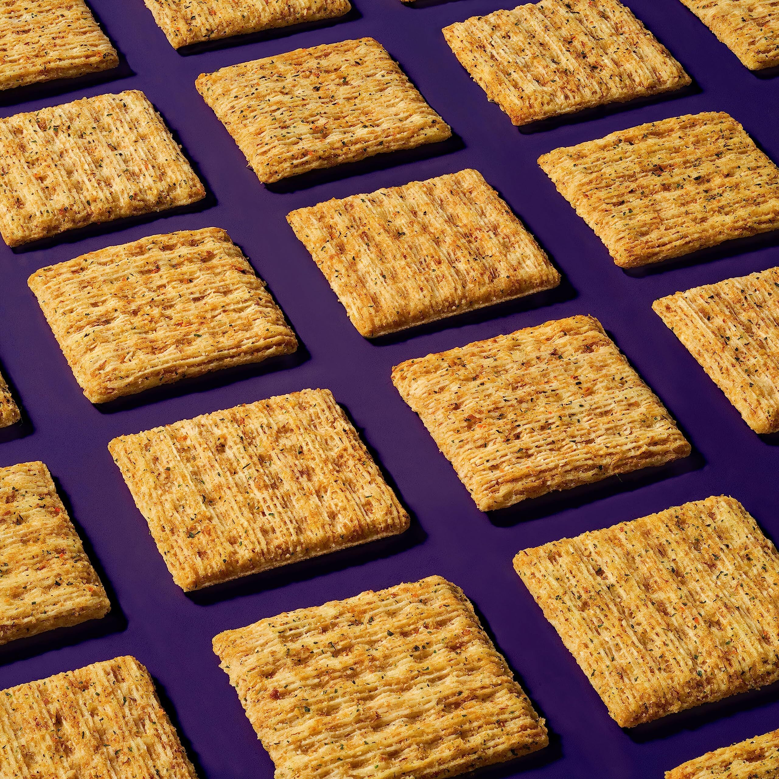 Triscuit Garden Herb Whole Grain Wheat Crackers, 6 - 8.5 Oz Boxes