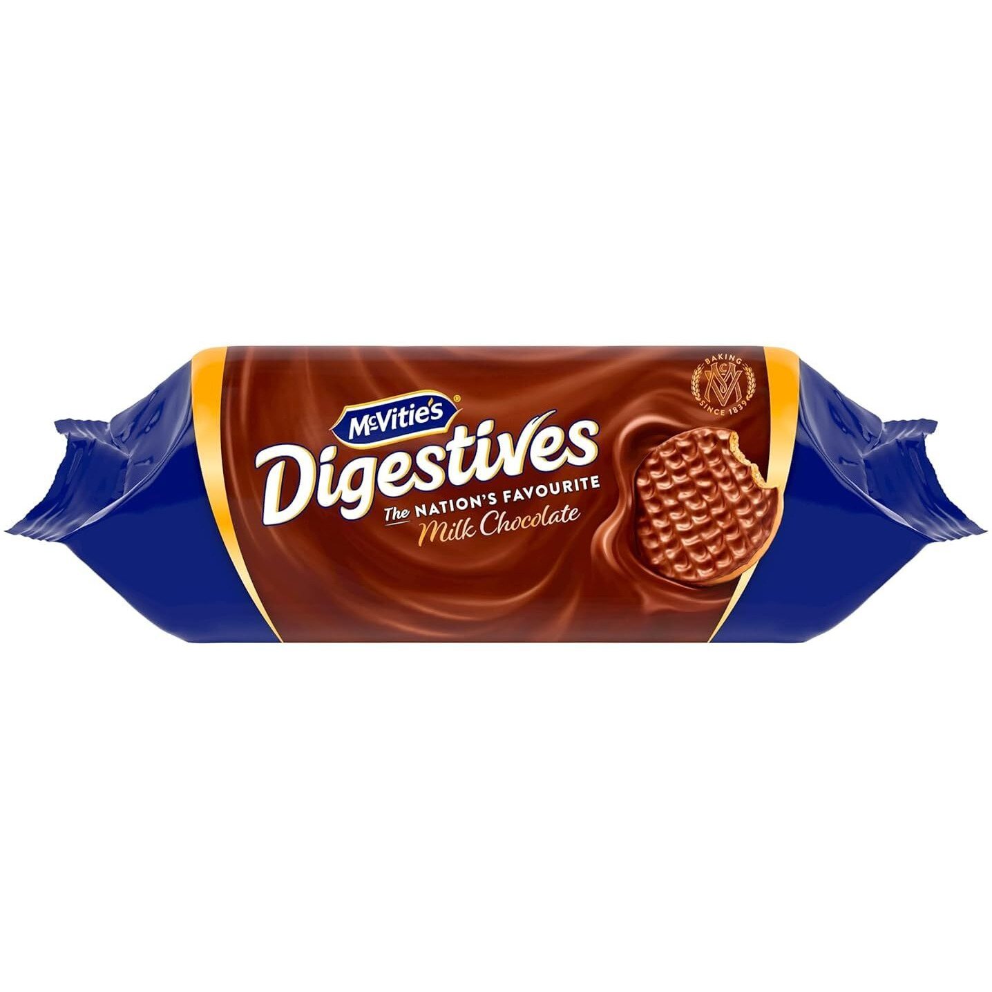 Mcvities Milk Chocolate Digestives Roll (266-Gram) 2-Pack Imported From Uk