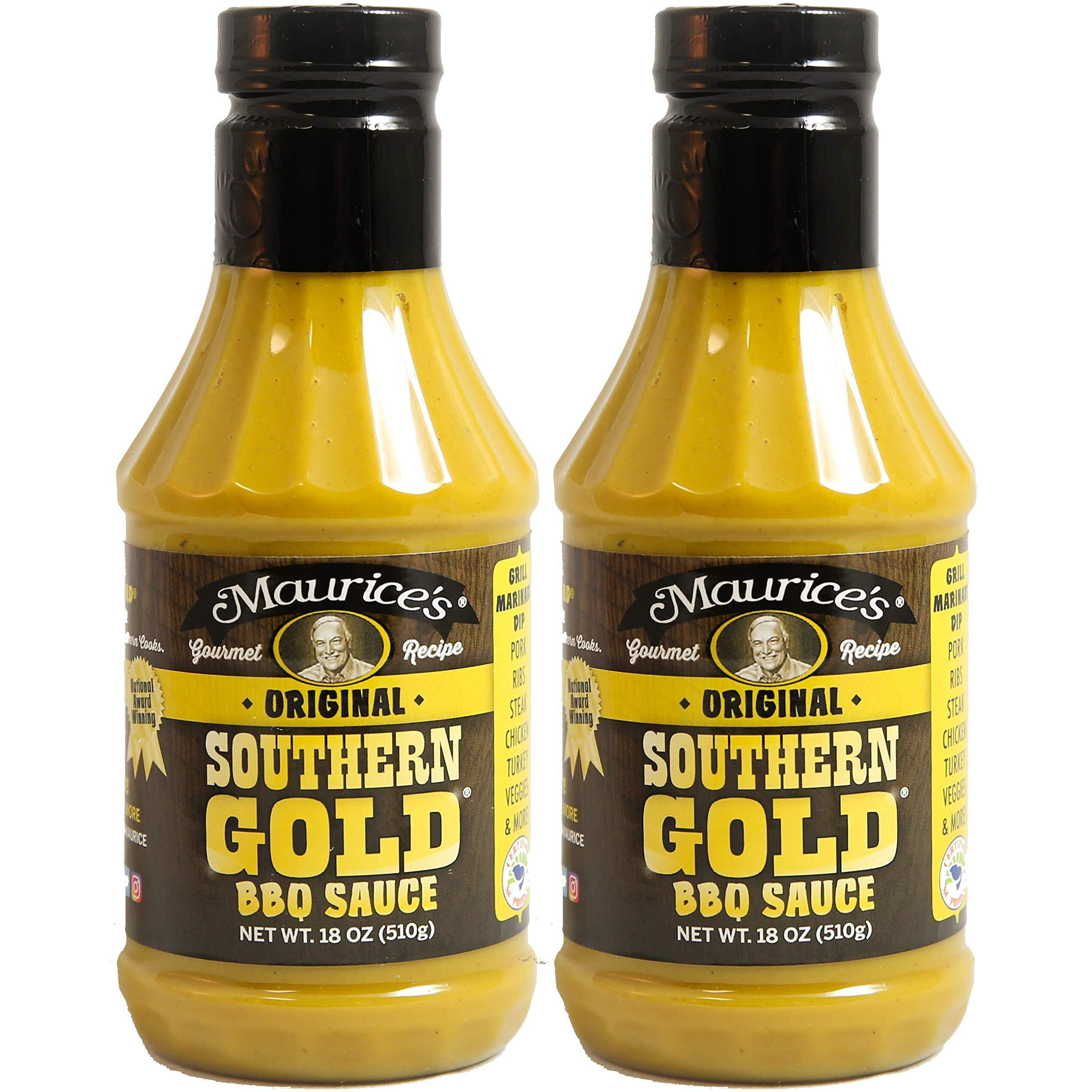 Southern Gold Bbq Sauce, Original 18Oz Pack Of 2