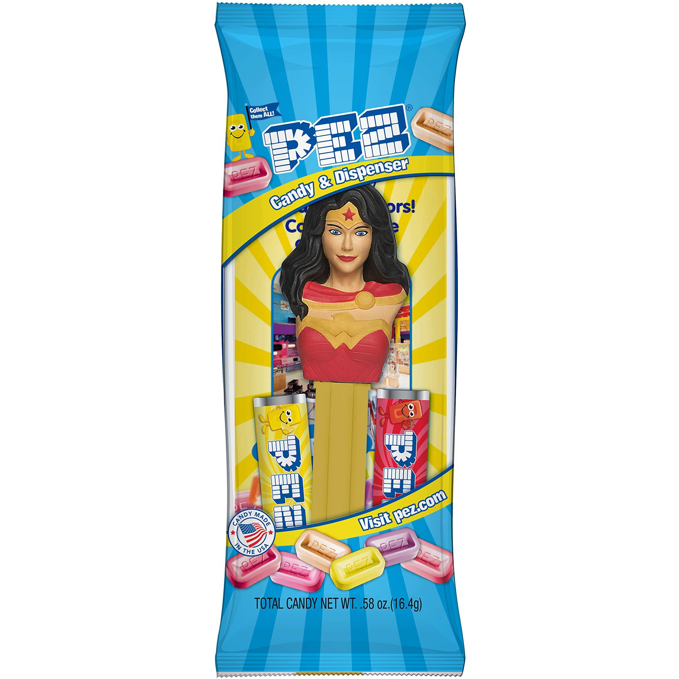 Pez Candy Dc Comics Justice League Assortment Candy Dispensers, 6.96 Ounce (Pack Of 12)