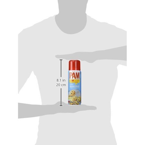 Pam Baking Spray With Flour 5 Fl Oz Pack, 15 Ounce, (Pack Of 3)