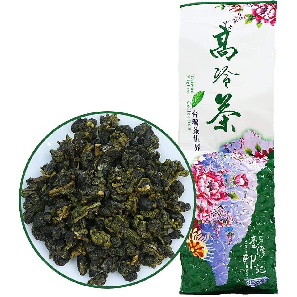 Tearelae - Taiwan Tea Alishan Oolong Tea Loose Leaf - 8.8Oz/250G - Authentic Natural High Mountain Green Tea - Chinese Tea Loose Leaf - Gaoshan Cha Chinese Tea