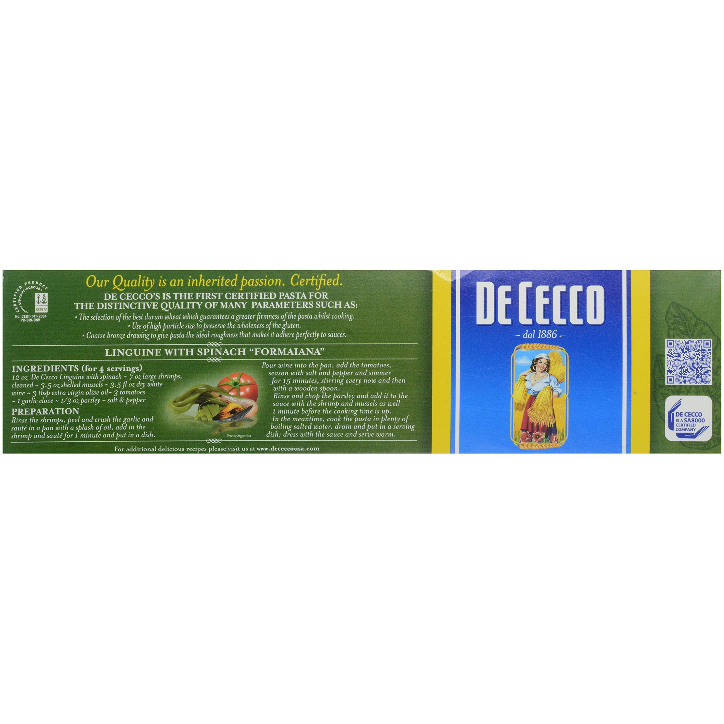 De Cecco Pasta Organic Penne Regate