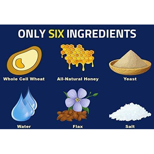 Jim's Amazing Bread / Sliced Whole Cell Wheat Bread 2Lb / Gluten Inactive / 5G Of Fiber/ 6 All-Natural Ingredients / Non-Gmo / Delicious And Healthy (2 Loaves)