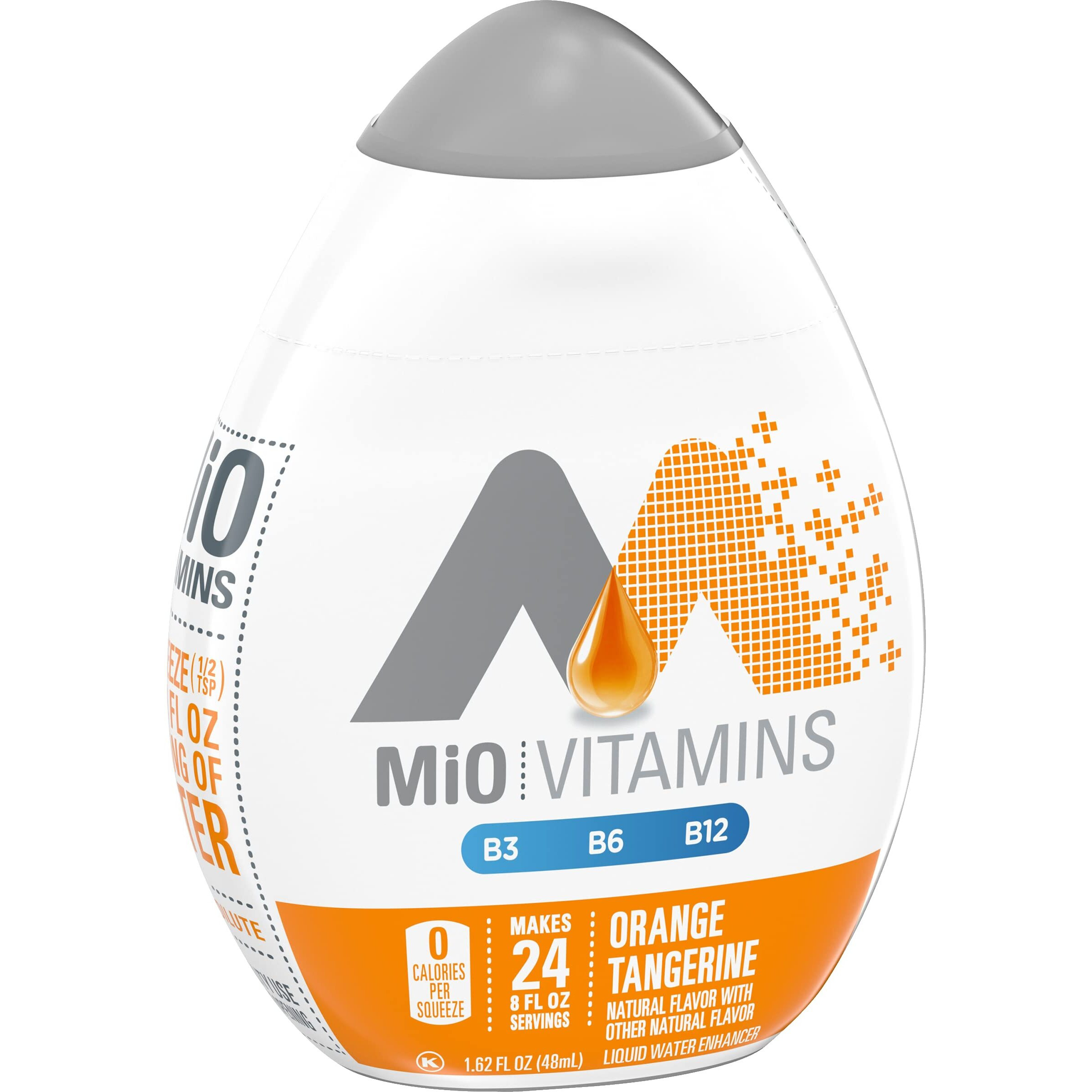 Mio Liquid Water Enhancer, Orange Tangerine, 1.62 Ounce (Pack Of 12)