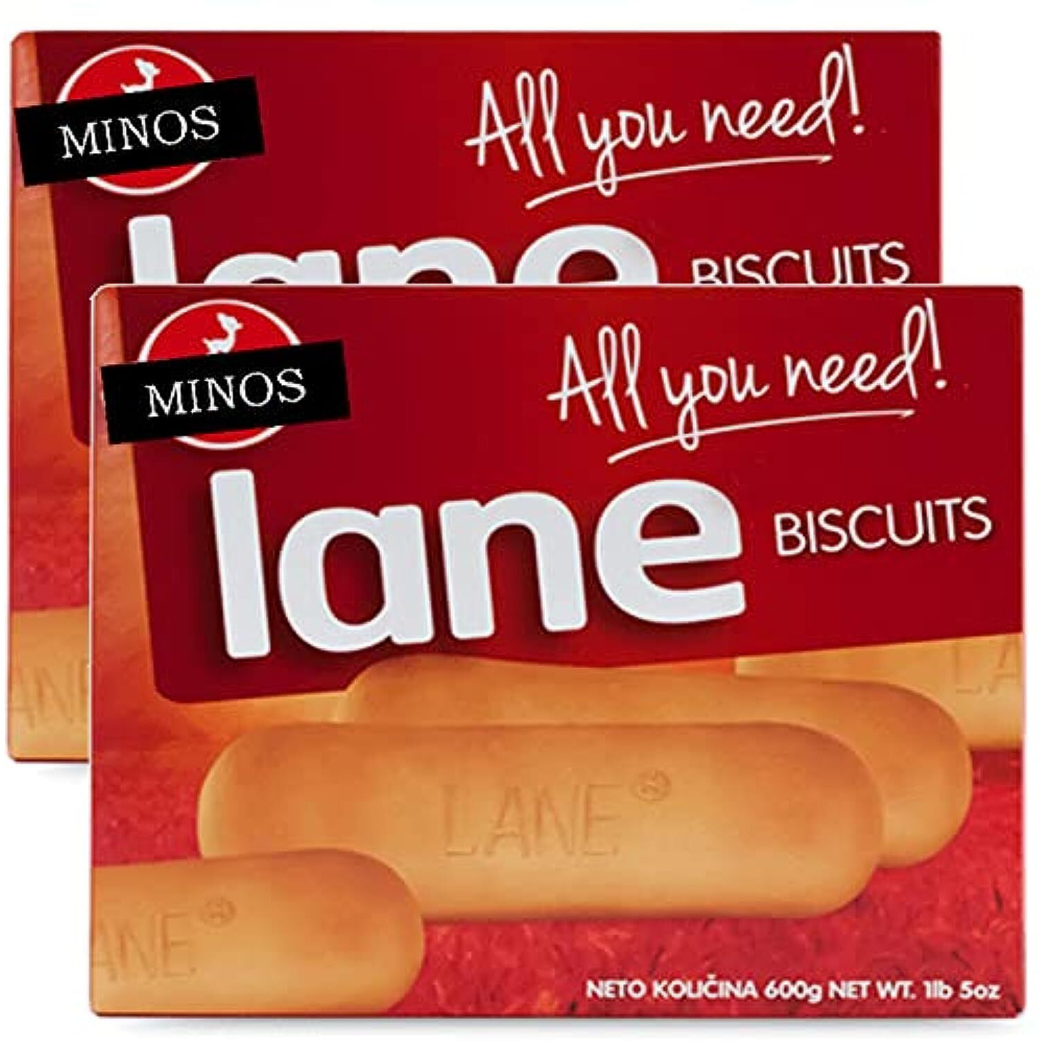 Lane Bambi Biscuits 600G (2 Pack)
