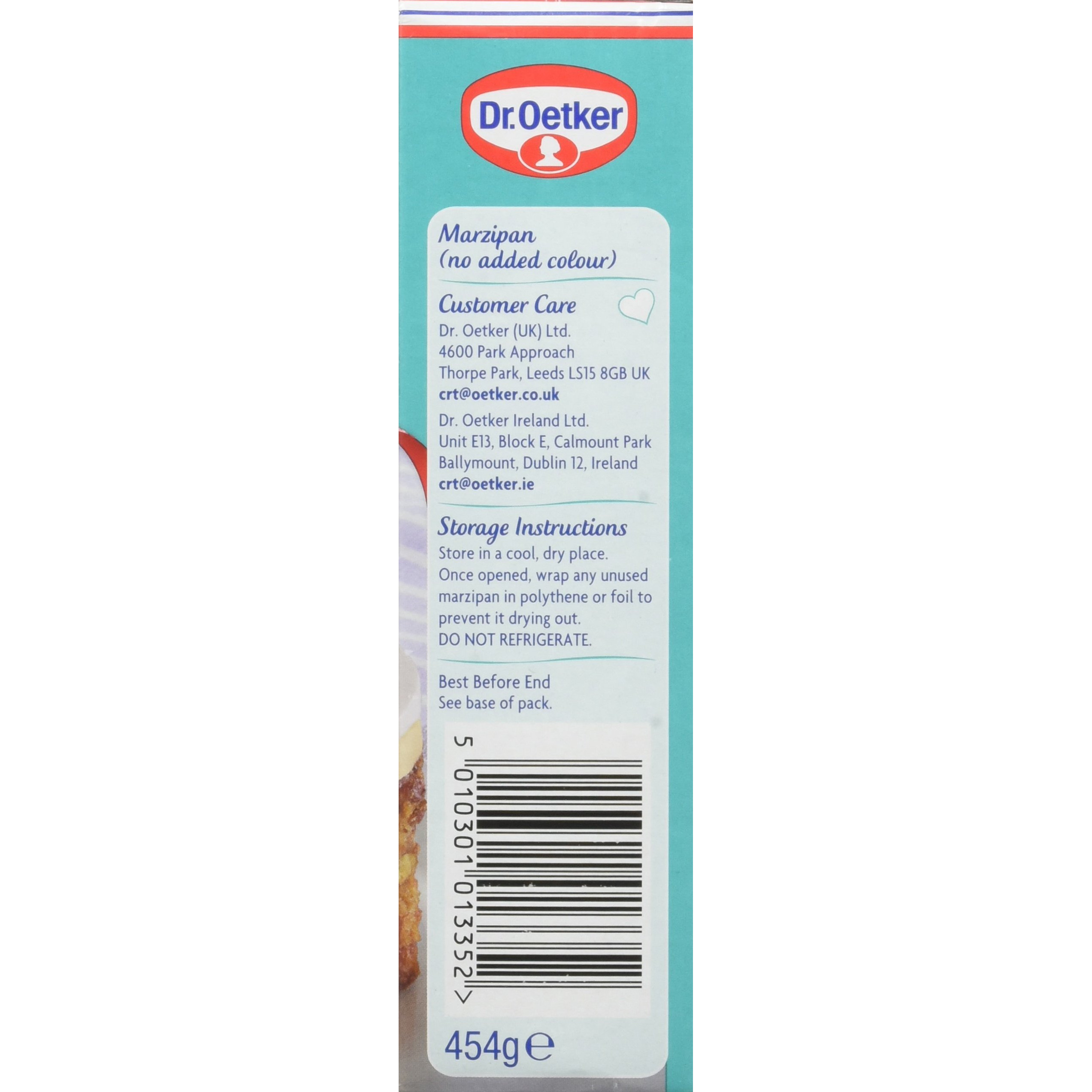 Dr. Oetker - Marzipan - Ready To Roll - 454G