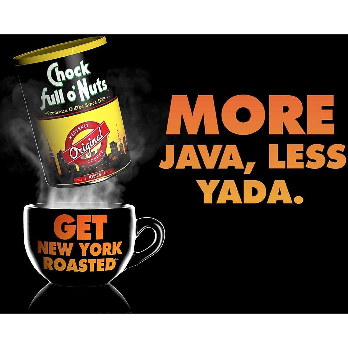 Chock Full Onuts Gourmet Roast Ground Coffee, Mild Roast - A Light, Smooth And Aromatic Mild Blend (26 Oz. Can)