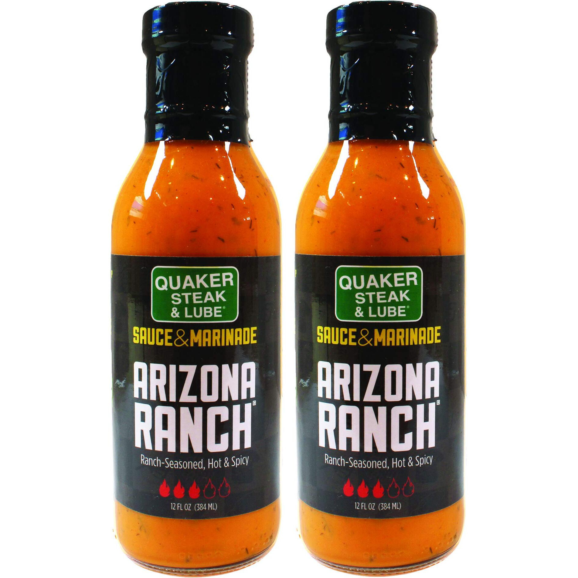 Quaker Steak And Lube Arizona Ranch Wing Sauce 2 Pack - 2 12 Ounce Bottles Of Quaker Steak & Lube Arizona Ranch Sauce