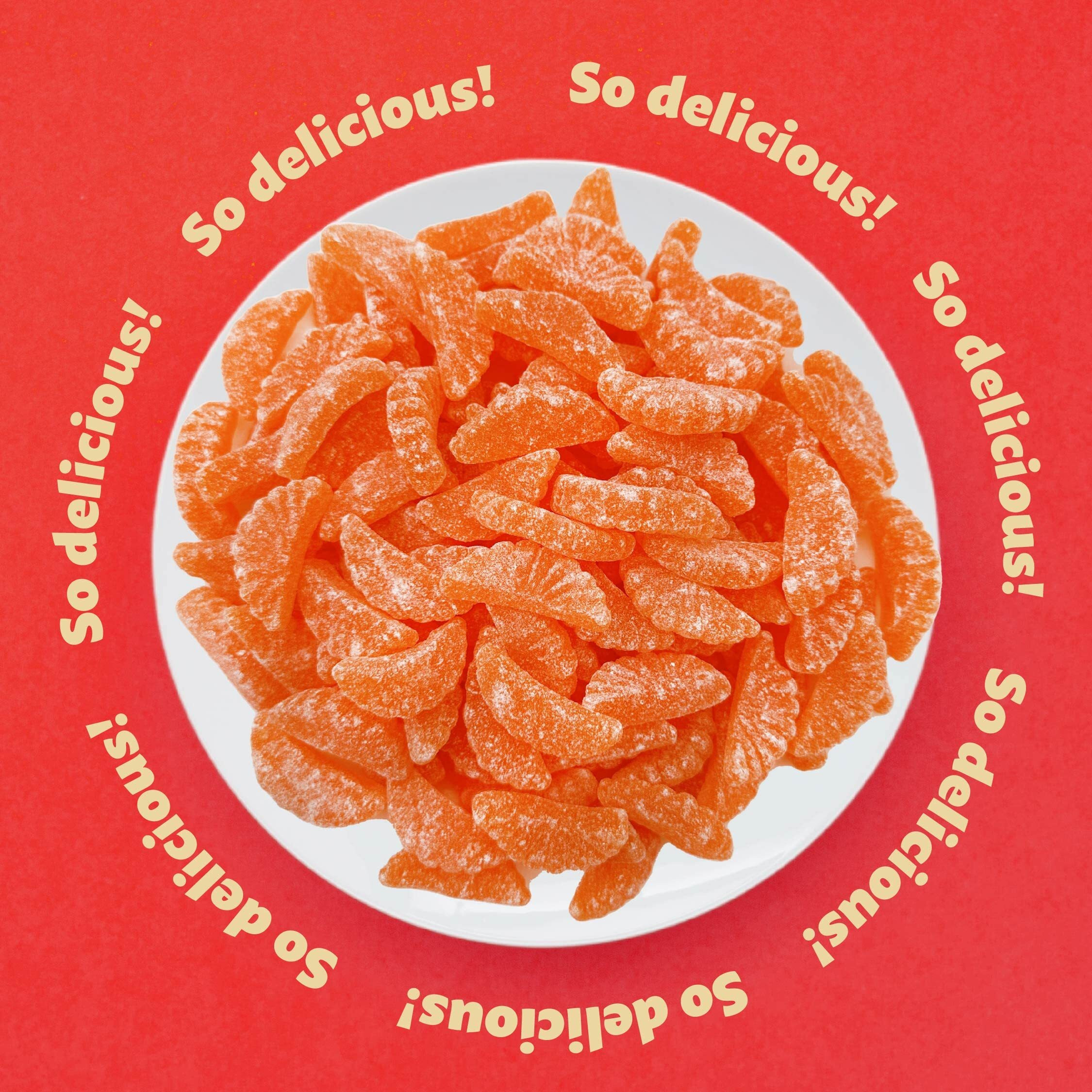 Orange Slices Jelly Candy - 2.2-Pound Bag