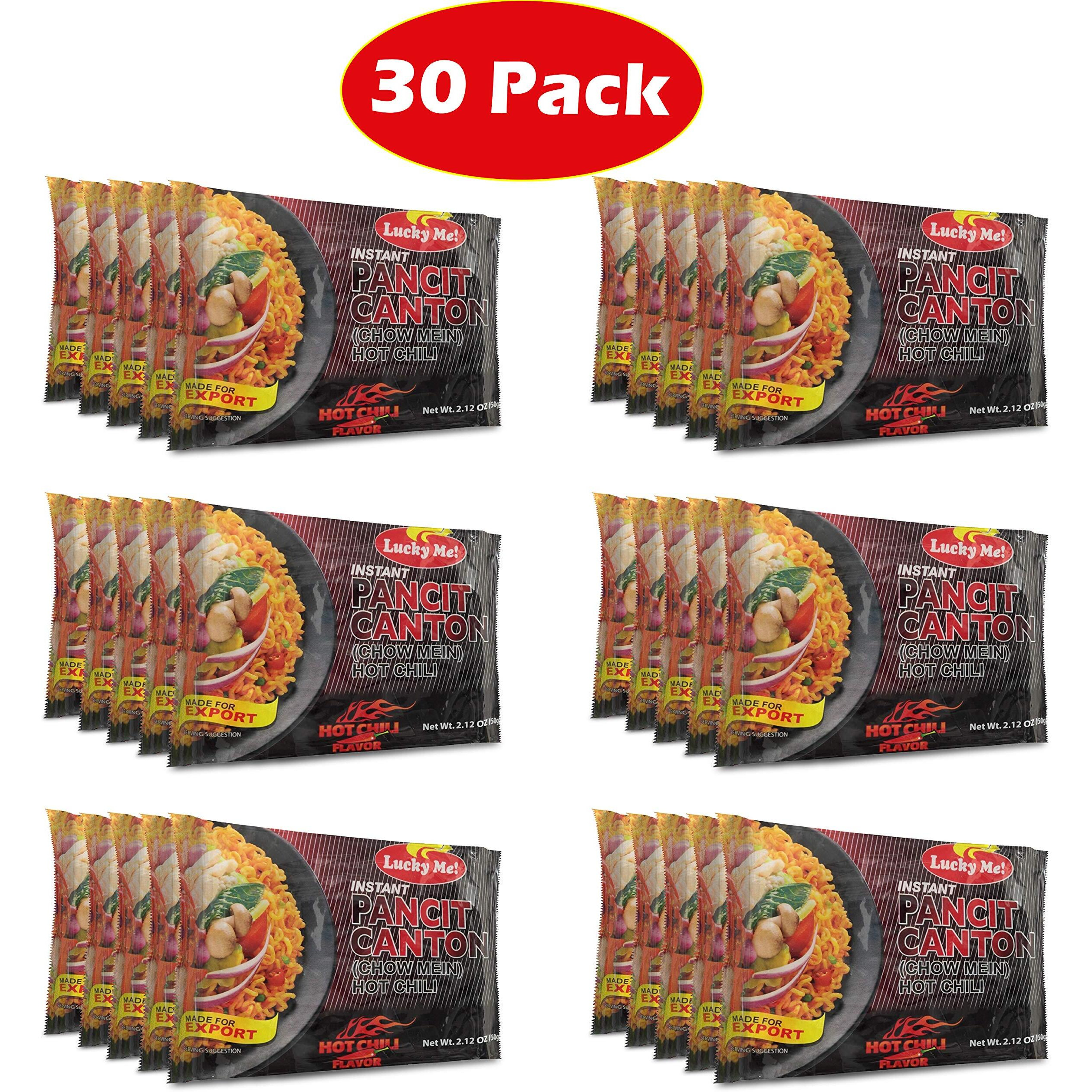 Lucky Me Pancit Canton Hot Chili Flavor (Pack Of 30)