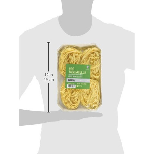 Compagnia Sanremo Pasta Italian Egg Tagliatelle Pasta - Non-Gmo, Free Range Egg Traditional Tagliatelle - 10 Oz (Pack Of 1) - Product Of Italy