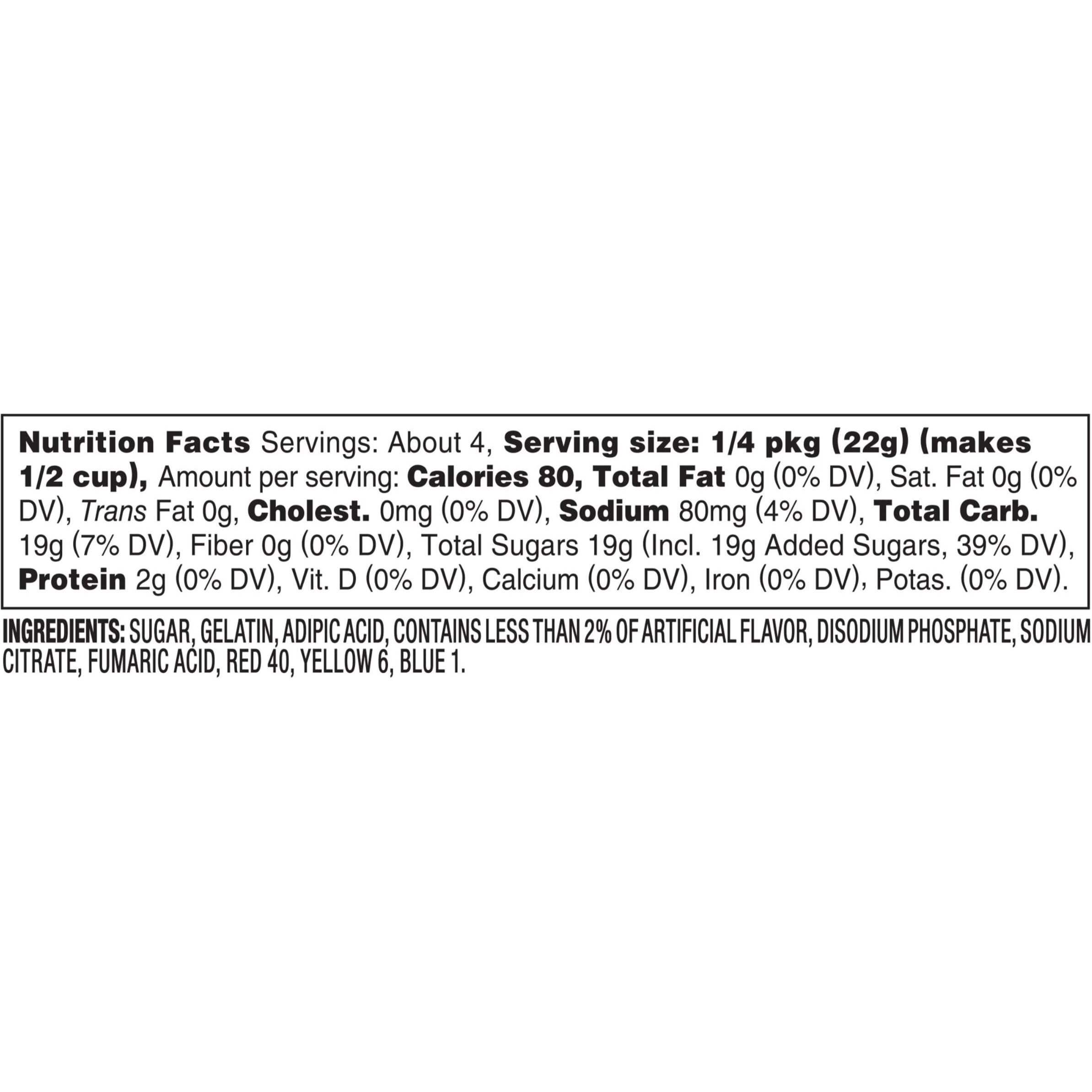 Jell-O, Gelatin Dessert, Peach (Pack Of 6)