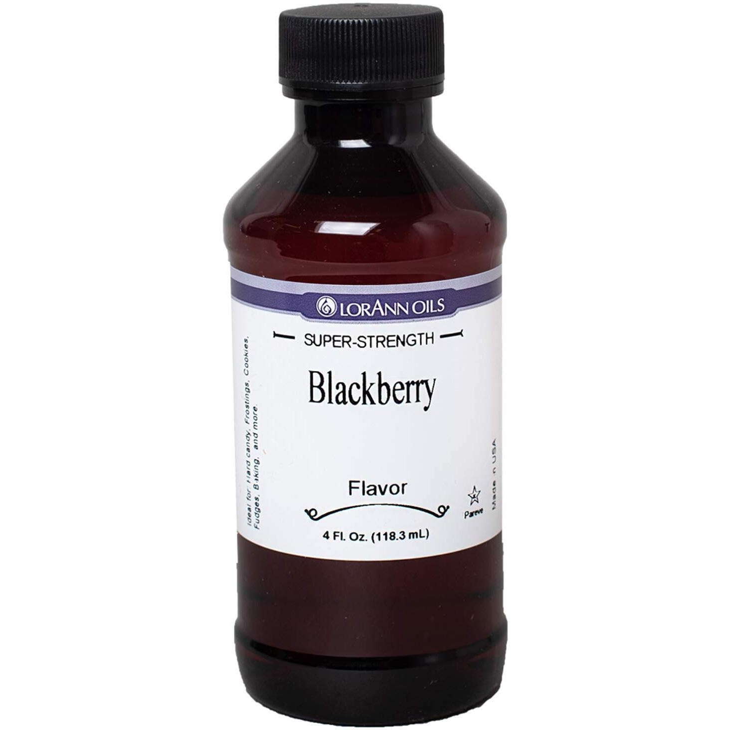 Lorann Blackberry Ss Flavor, 4 Ounce Bottle