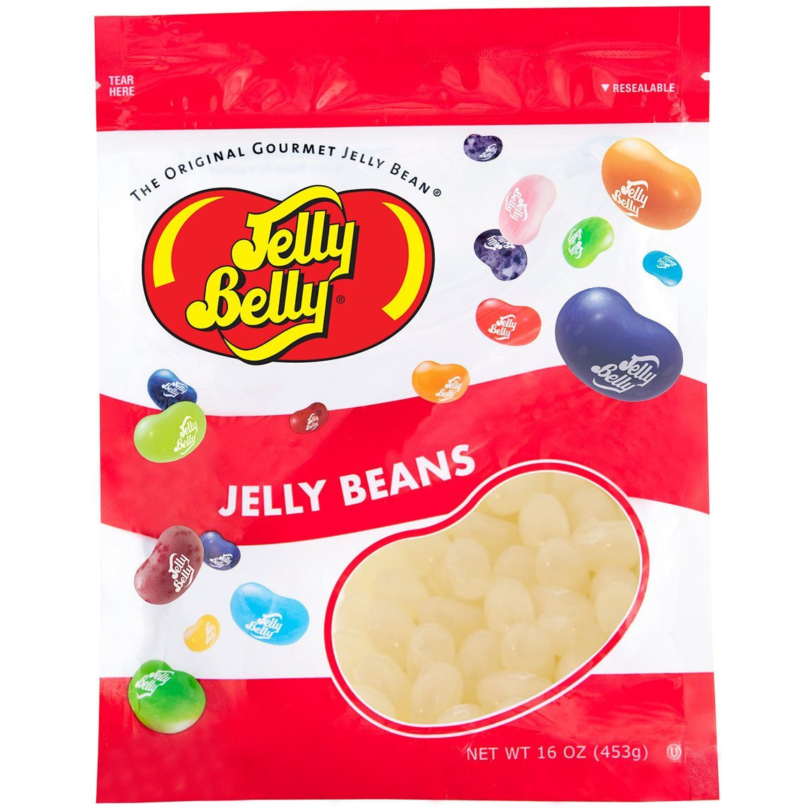 Jelly Belly A&W Cream Soda Jelly Beans - 1 Pound (16 Ounces) Resealable Bag - Genuine, Official, Straight From The Source