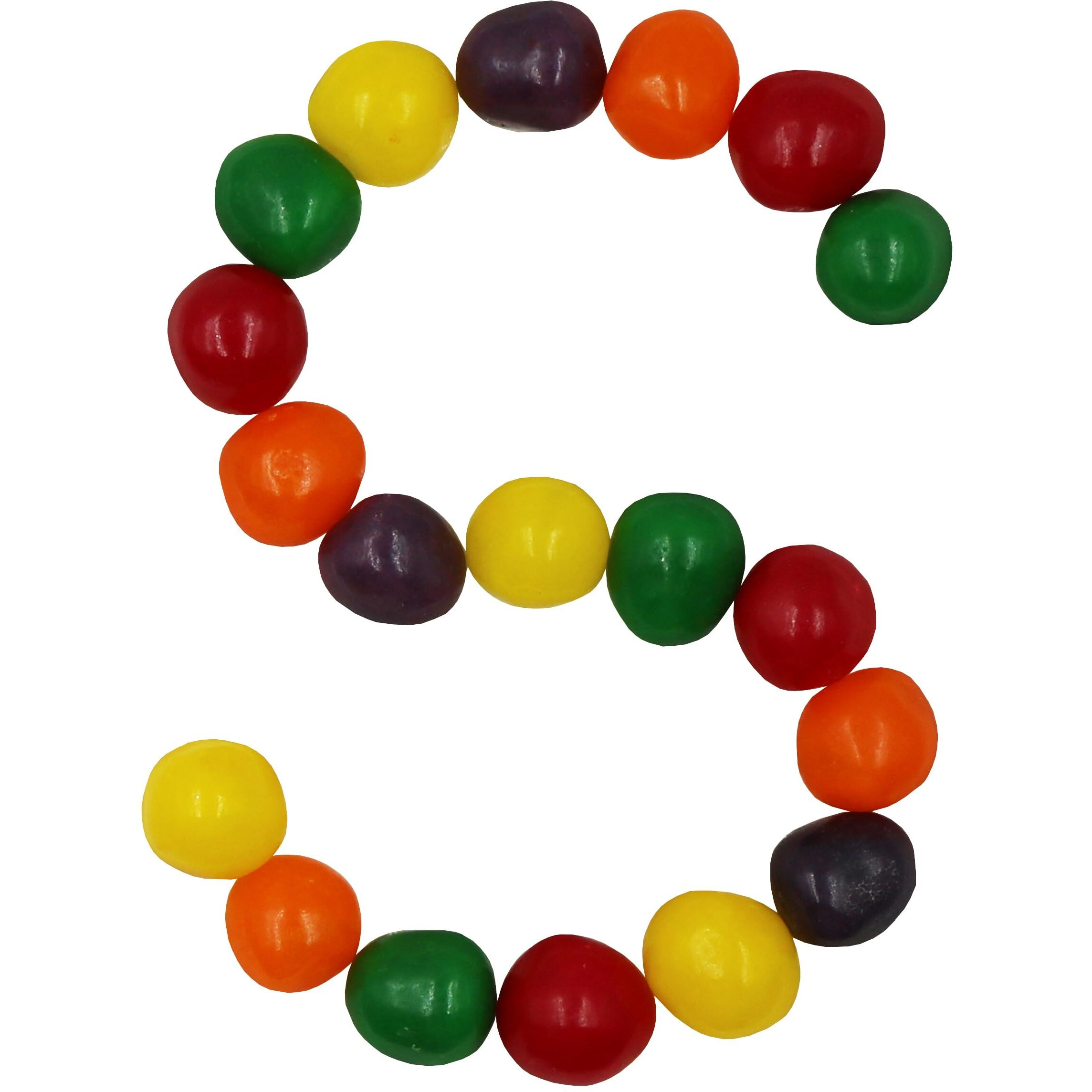 Smarty Stop Fruit Sours Chewy Candy Balls (Assorted, 5 Pound (Pack Of 1))