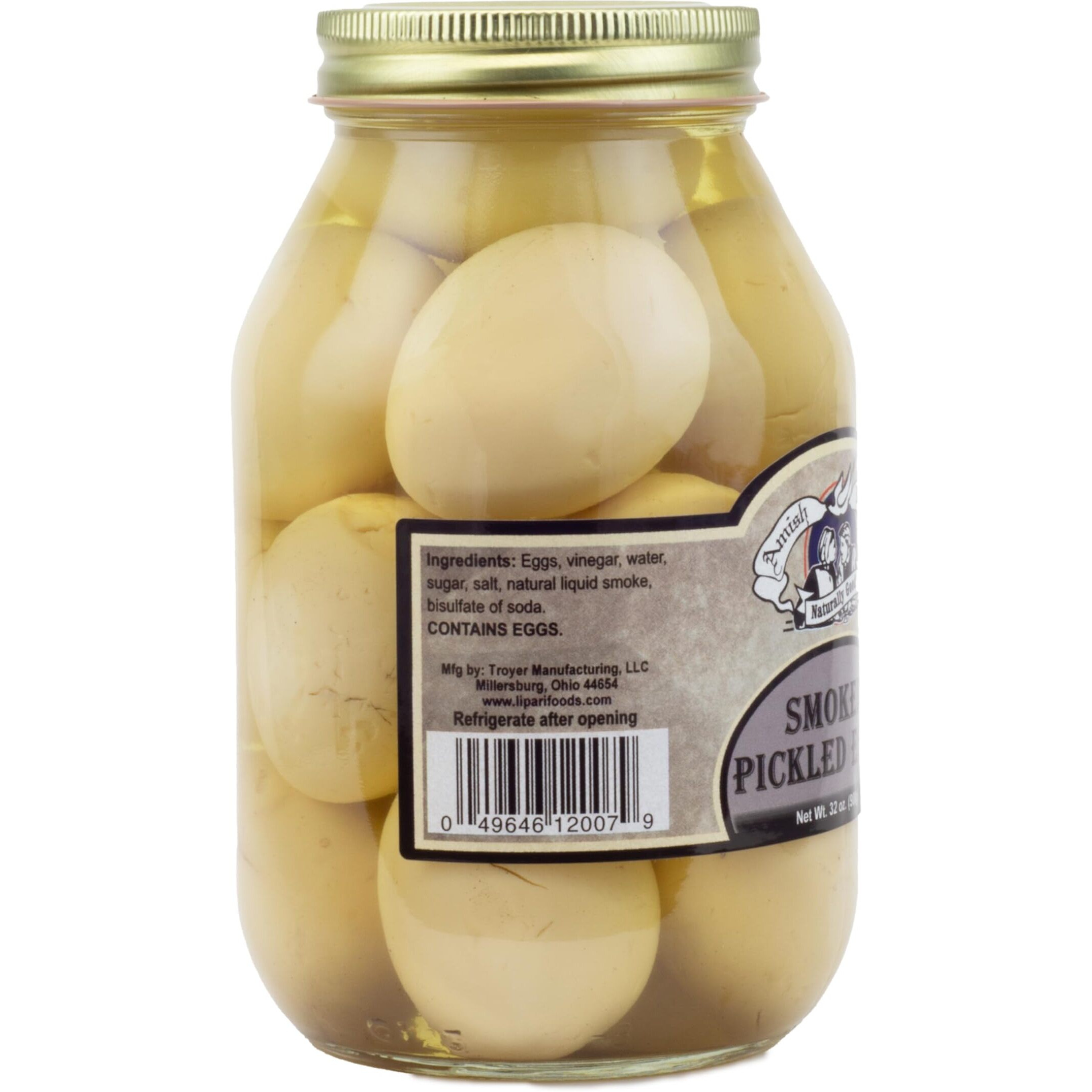 Amish Wedding Smoked Pickled Eggs 32Oz