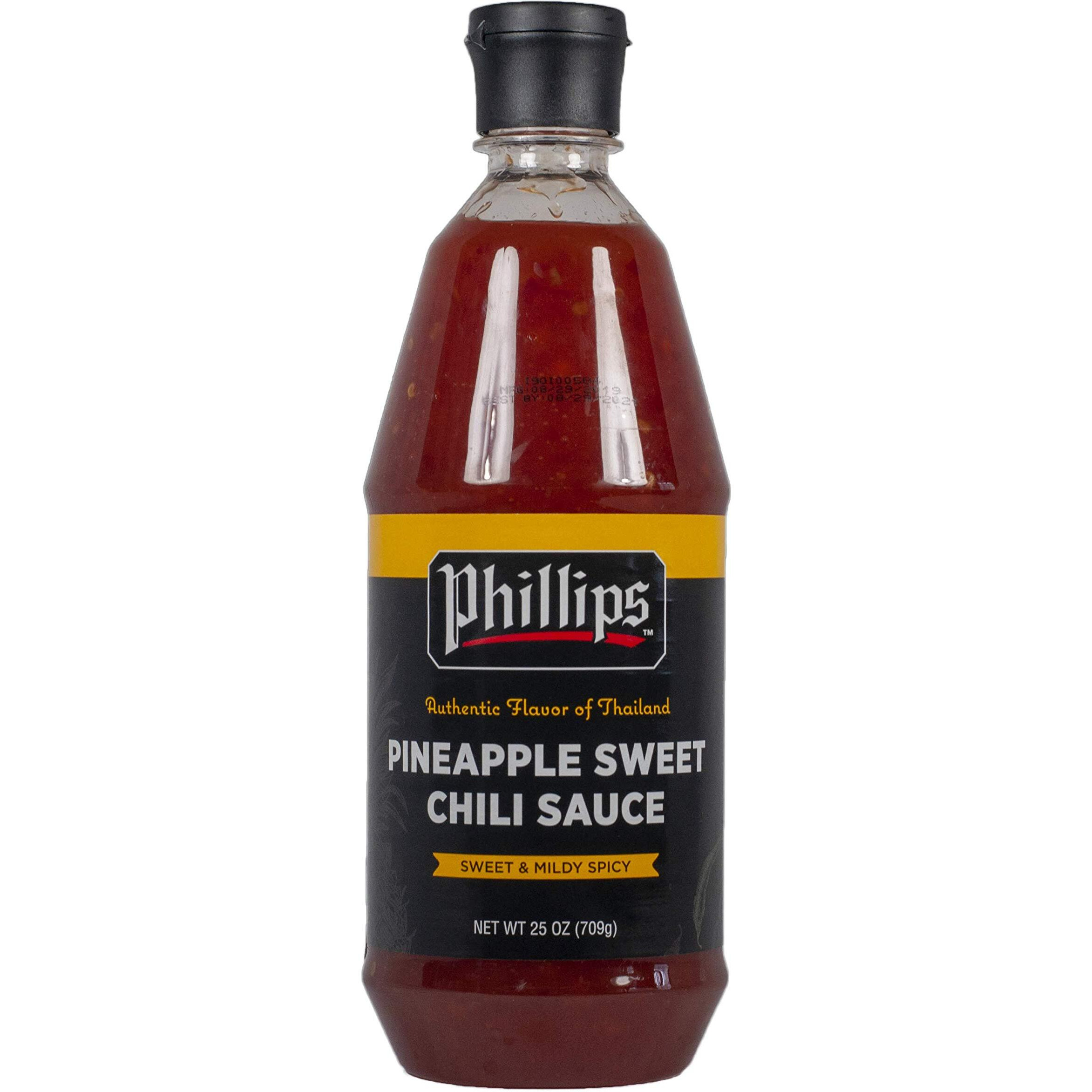 Pineapple Sweet Chili Sauce In A 25 Oz. Squeeze Bottle Used In Phillips Seafood Restaurants Worldwide