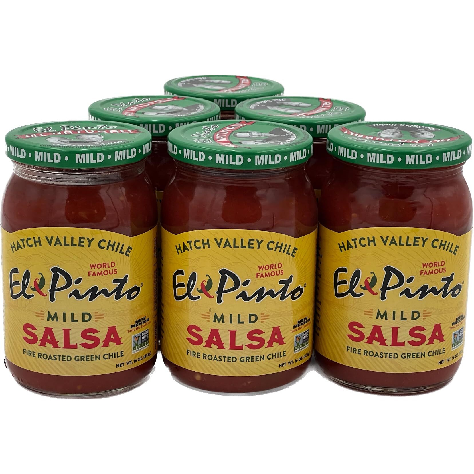 El Pinto Mild Salsa, 16 Ounce (Pack Of 6)