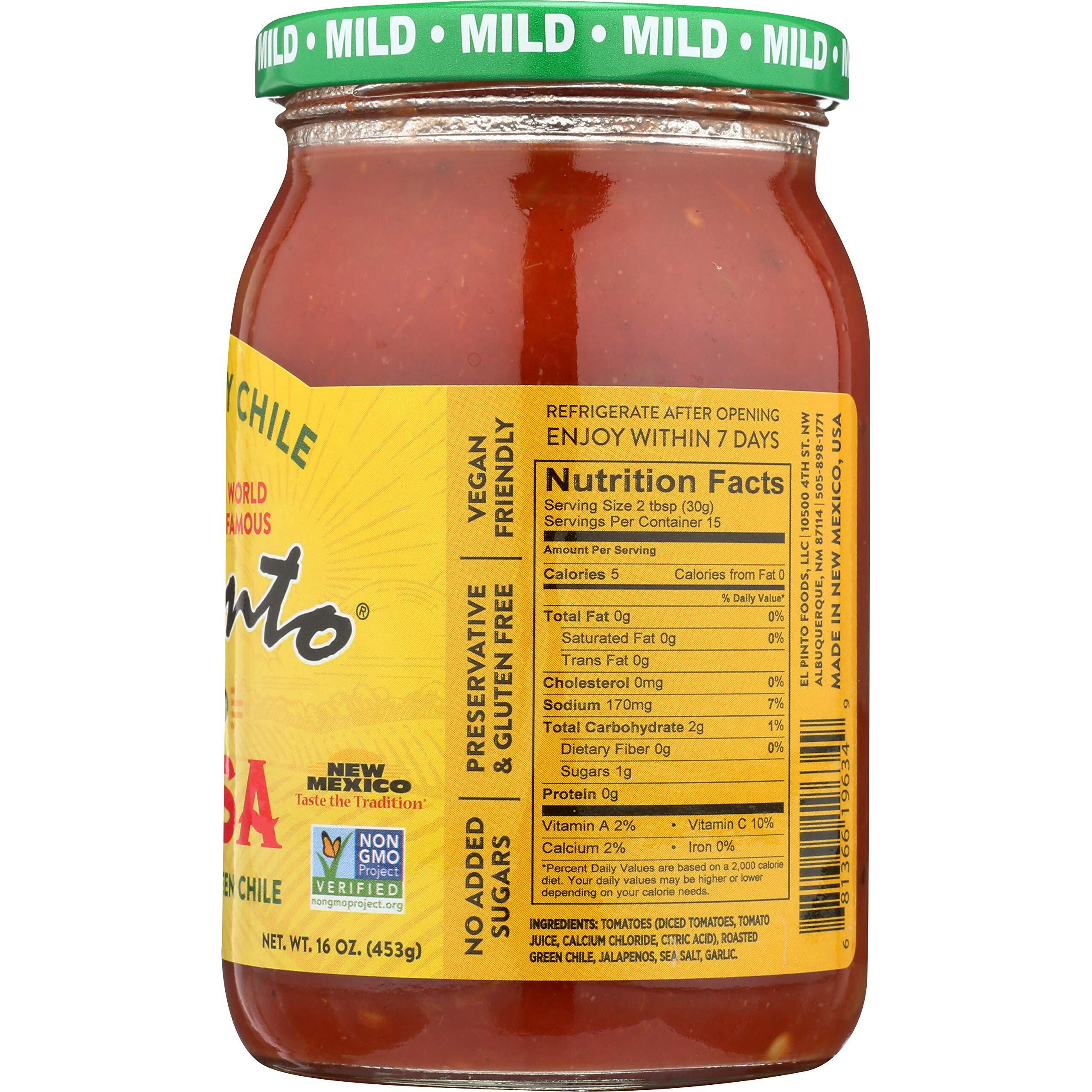 El Pinto Mild Salsa, 16 Ounce (Pack Of 6)