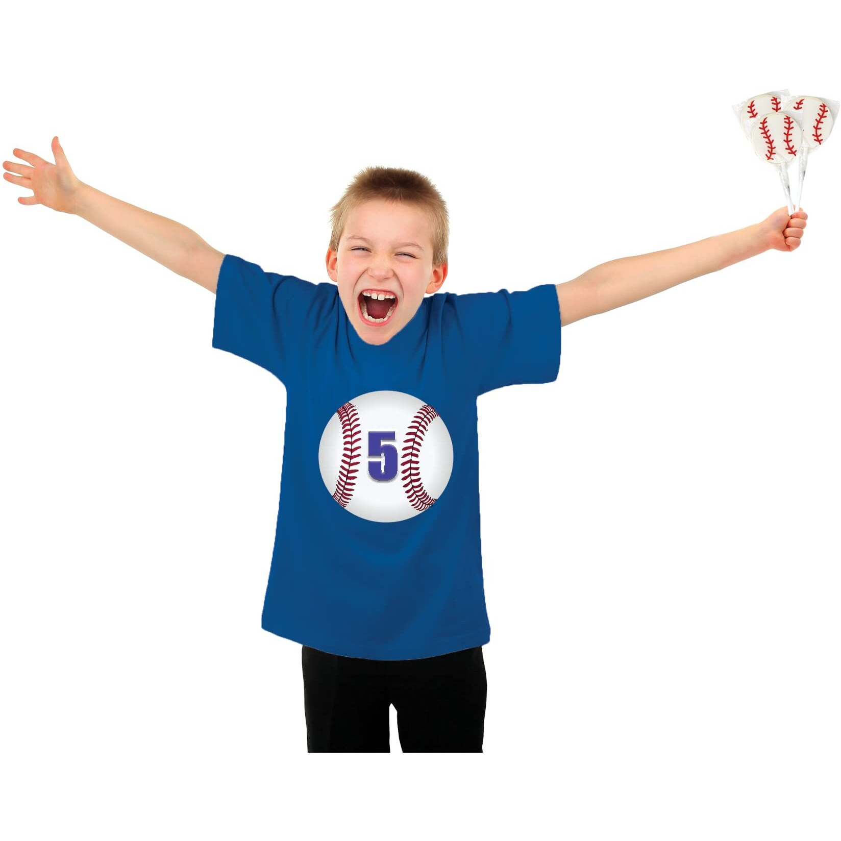 Baseball Lollipops Suckers Sports Pops For Birthday, Sports Event Or Baseball Party Favor, Individually Wrapped 12 Pack