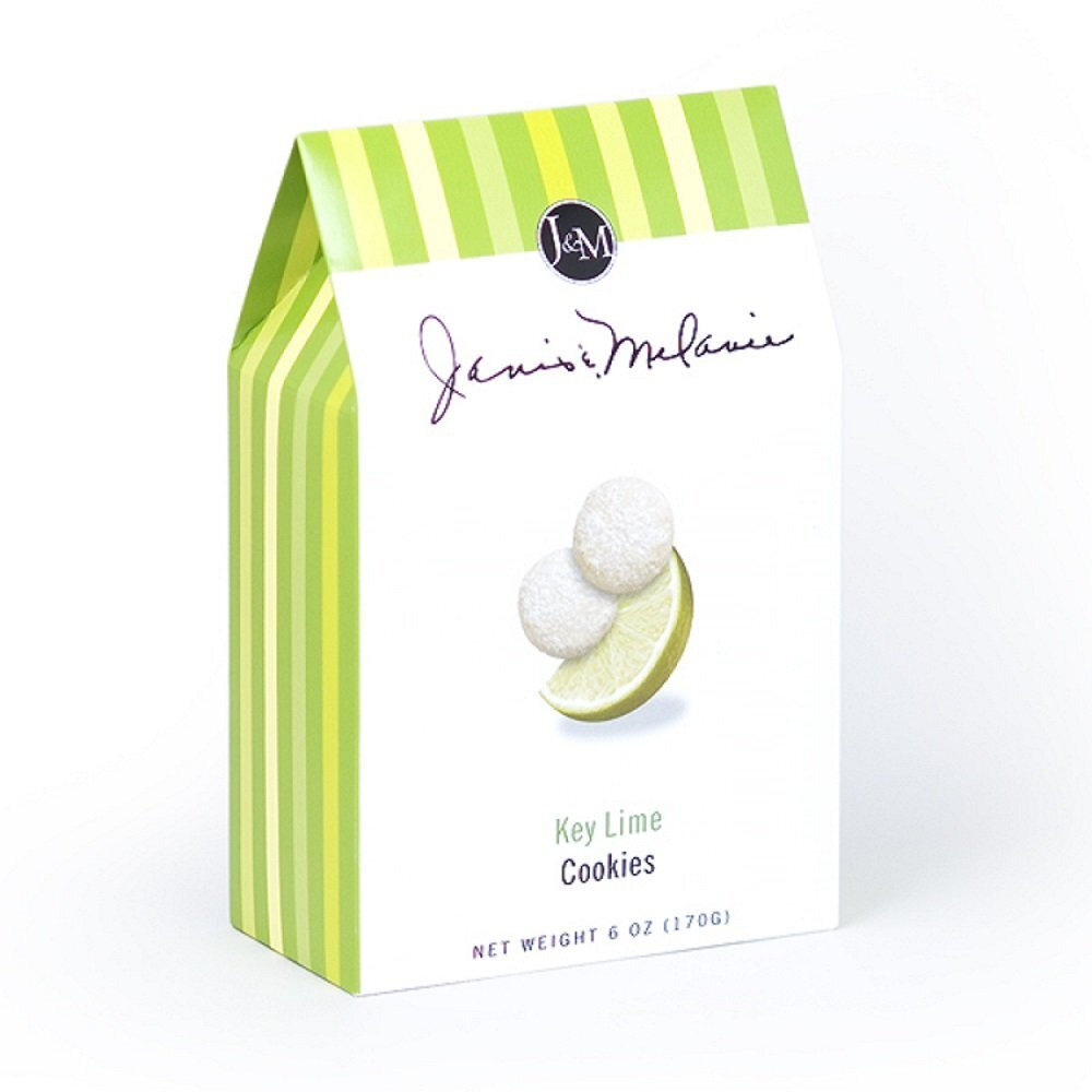 J&M Foods Key Lime Cookies, 6 Ounce