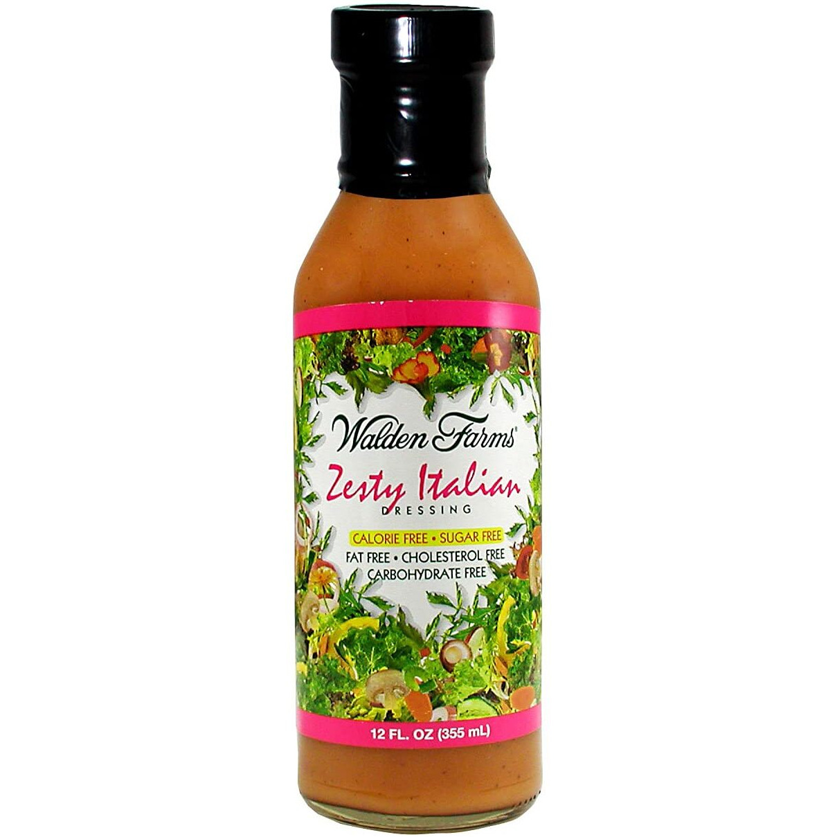 Walden Farms Calorie Free Dressing Zesty Italian -- 12 Fl Oz