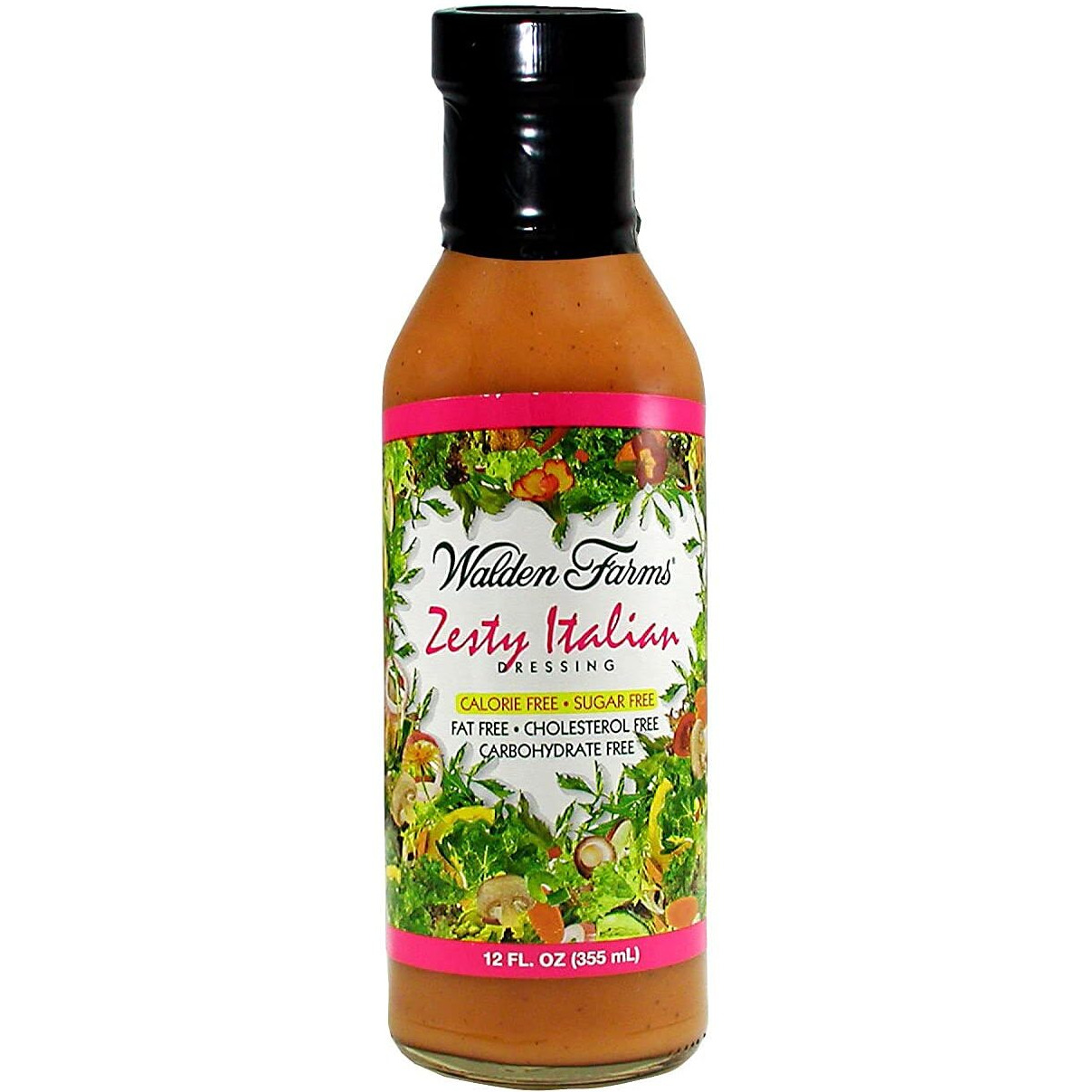 Walden Farms Calorie Free Dressing Zesty Italian -- 12 Fl Oz