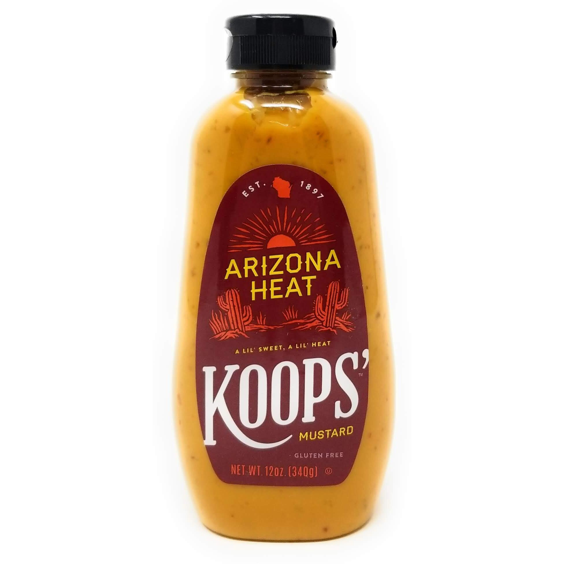 Koops' Arizona Heat Mustard, 12 Ounce (Pack Of 3)