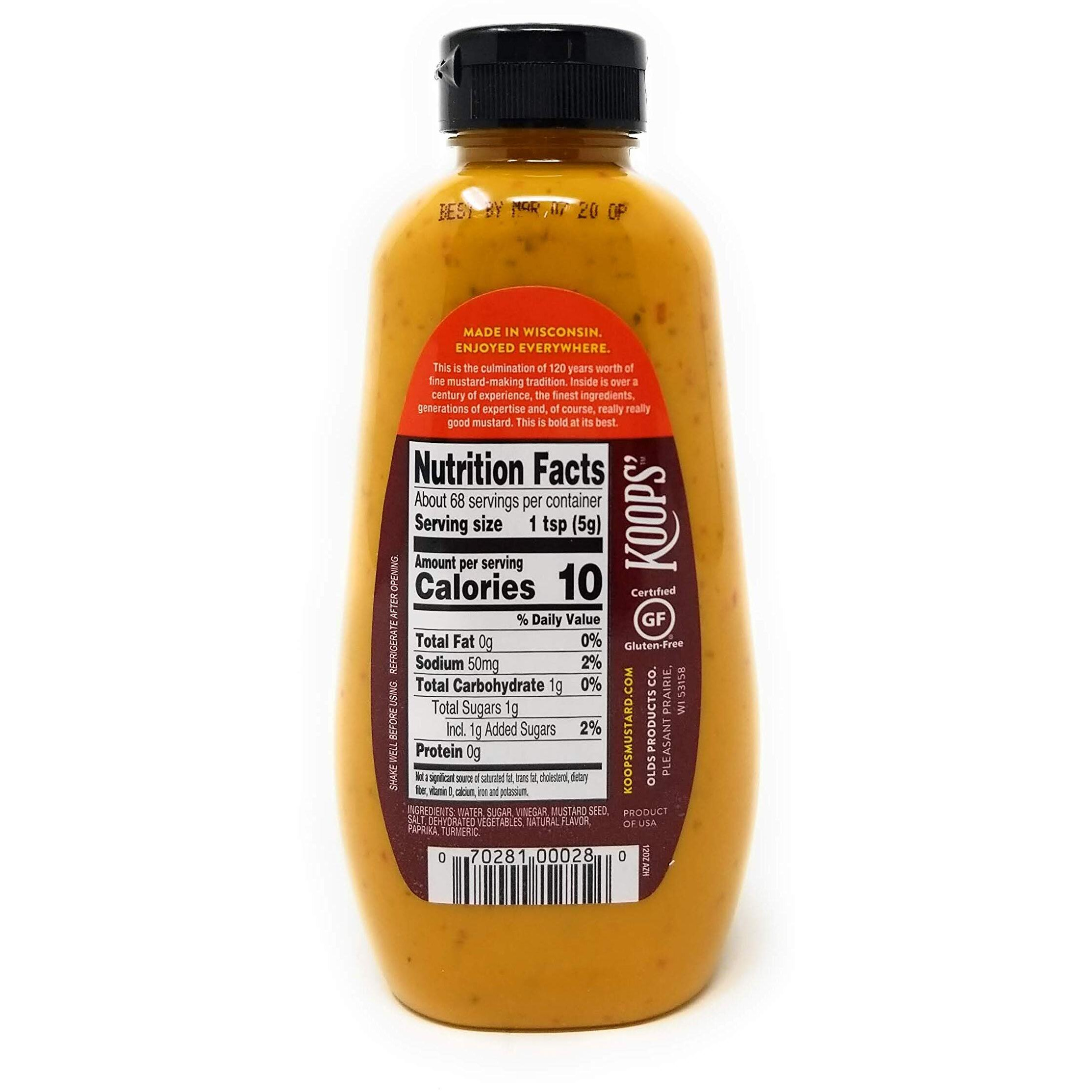 Koops' Arizona Heat Mustard, 12 Ounce (Pack Of 3)