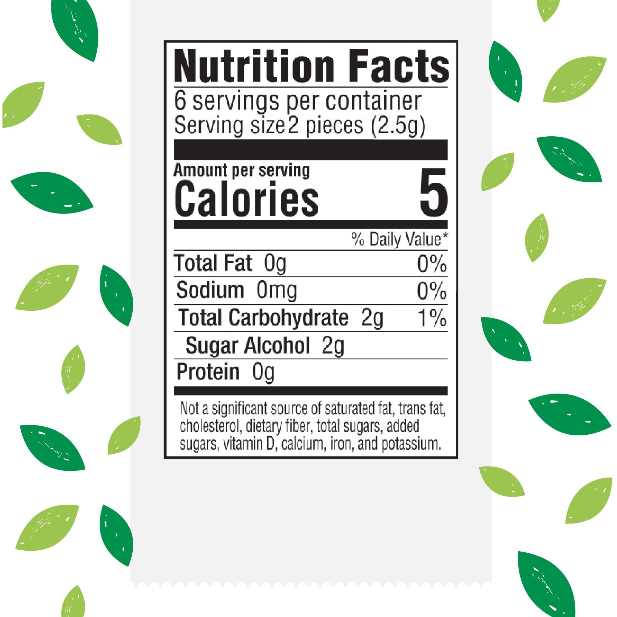 Stevita Hum, Variety Pack - 12 Packets Of Sugar-Free Gum - Includes Three Of Each Flavor Peppermint, Cinnamon, Fruit & Spearmint - Non-Gmo, Vegetarian, Keto, Gluten Free