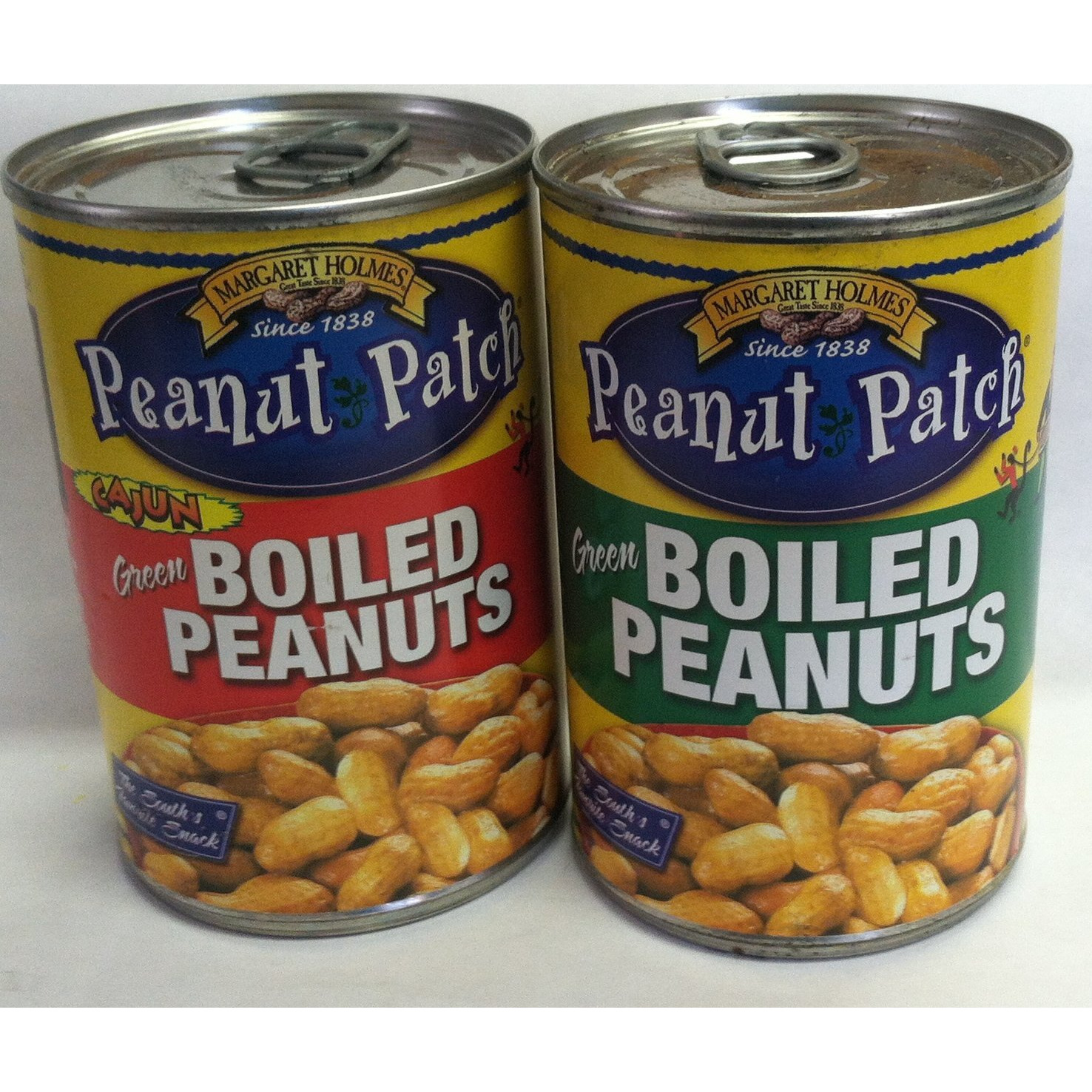 Peanut Patch Green Boiled Peanuts And Cajun Green Boiled Peanuts And 1 Each -13.5 Floz. Cans