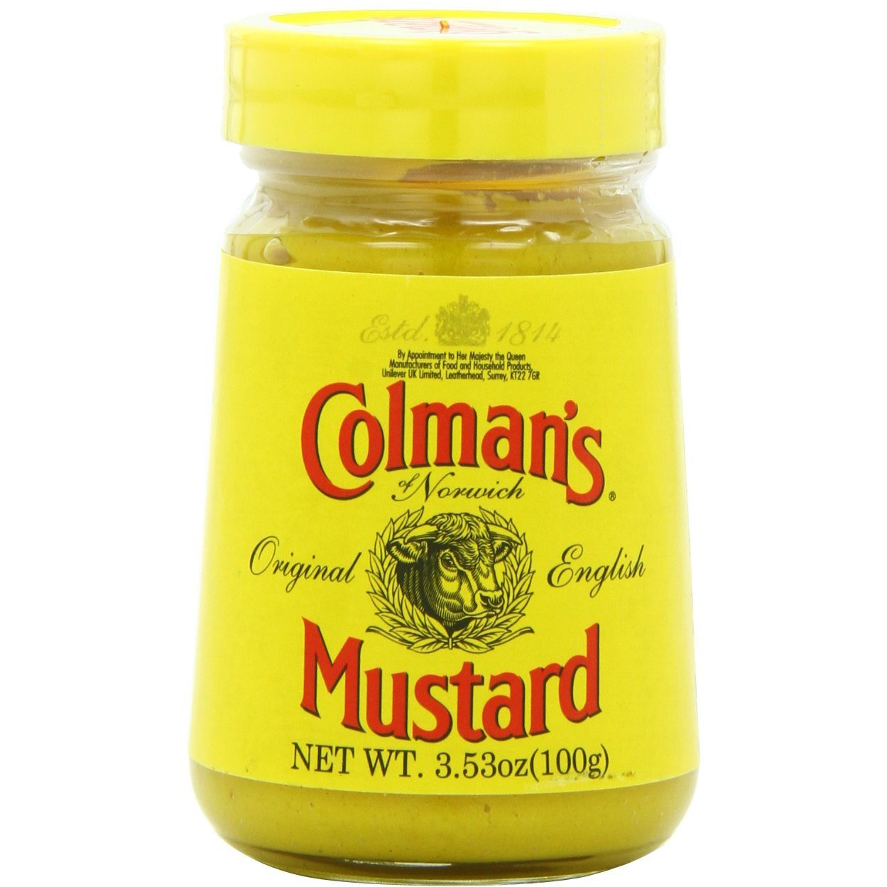Colman's Original English Prepared Mustard, 3.53-Ounce Jars (Pack Of 6)