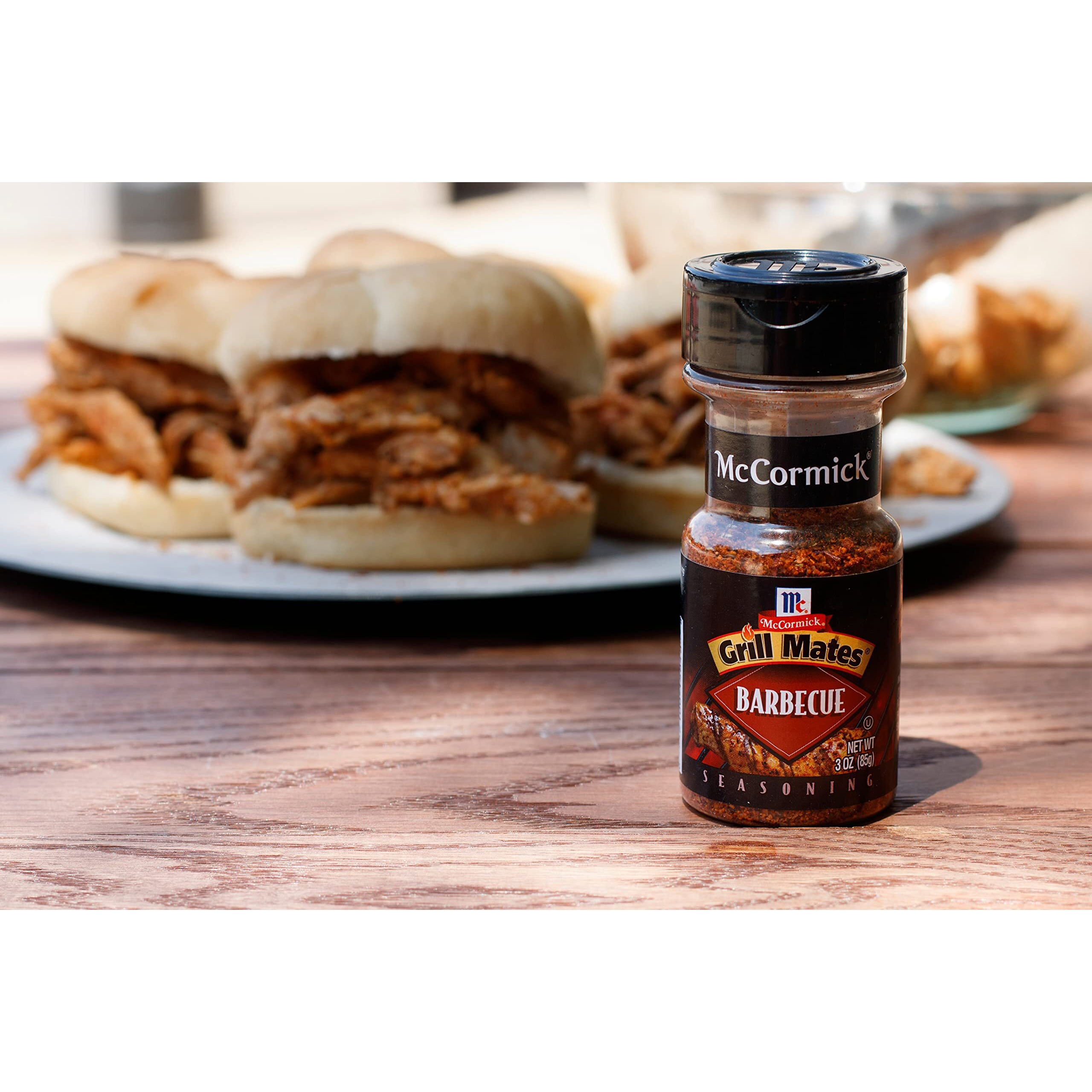 Mccormick Grill Mates Barbecue Seasoning, 3 Oz (Pack Of 6)