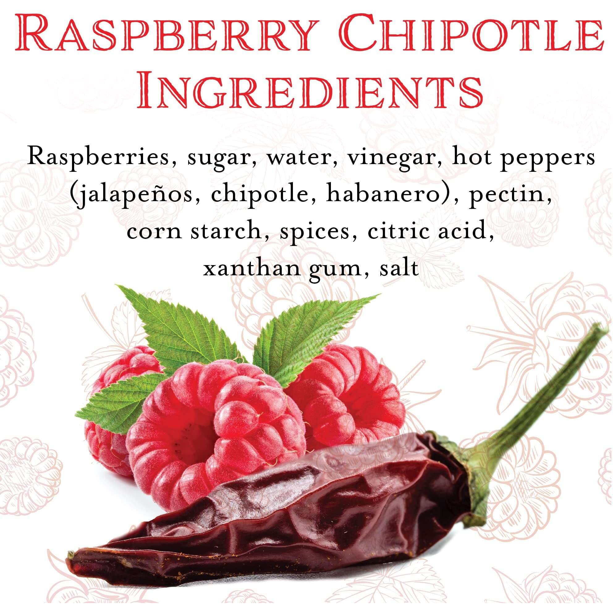 Cornabys Raspberry Chipotle Spicy Sauce (14.9 Oz.) Pack Of 1 | Perfect Combination Of Sweet And Spicy | Smoky Grilling Sauce For Chicken, Steak, Burger, Or Fish | All-Natural, Vegan & Gluten-Free