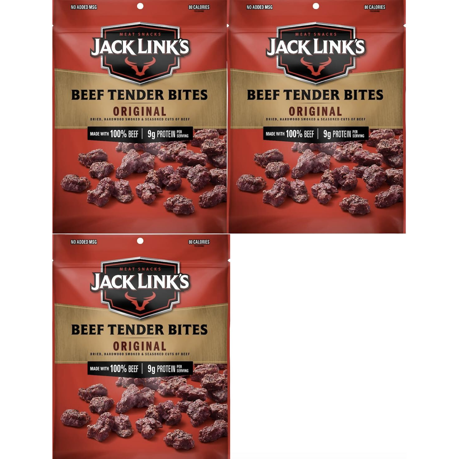 Jack Link's Tender Bites Original Beef Bites (1 Oz. - 3 Pack)