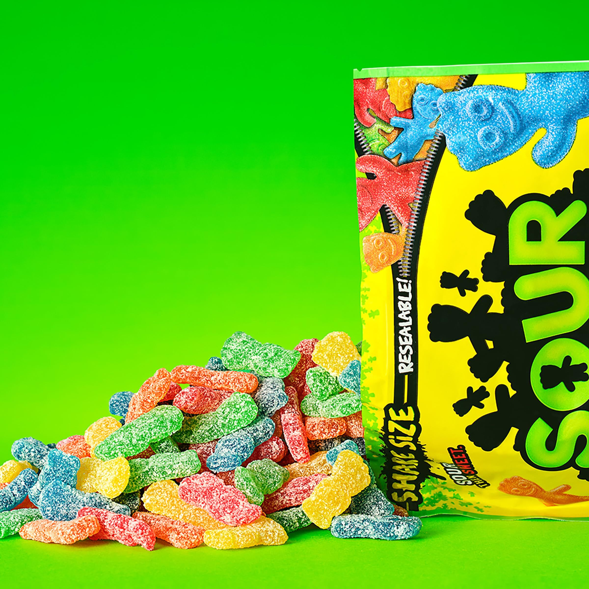 Sour Patch Kids Soft & Chewy Candy, Share Size, 12 Oz