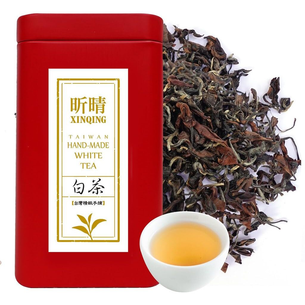 Xin Qing White Oolong Tea Oriental Beauty Tea Taiwan High Mountain Tea Taiwan Gaoshan Ulong Tea Taiwan Oolong Tea Loose Leaf Oolong Tea White Tea 75G
