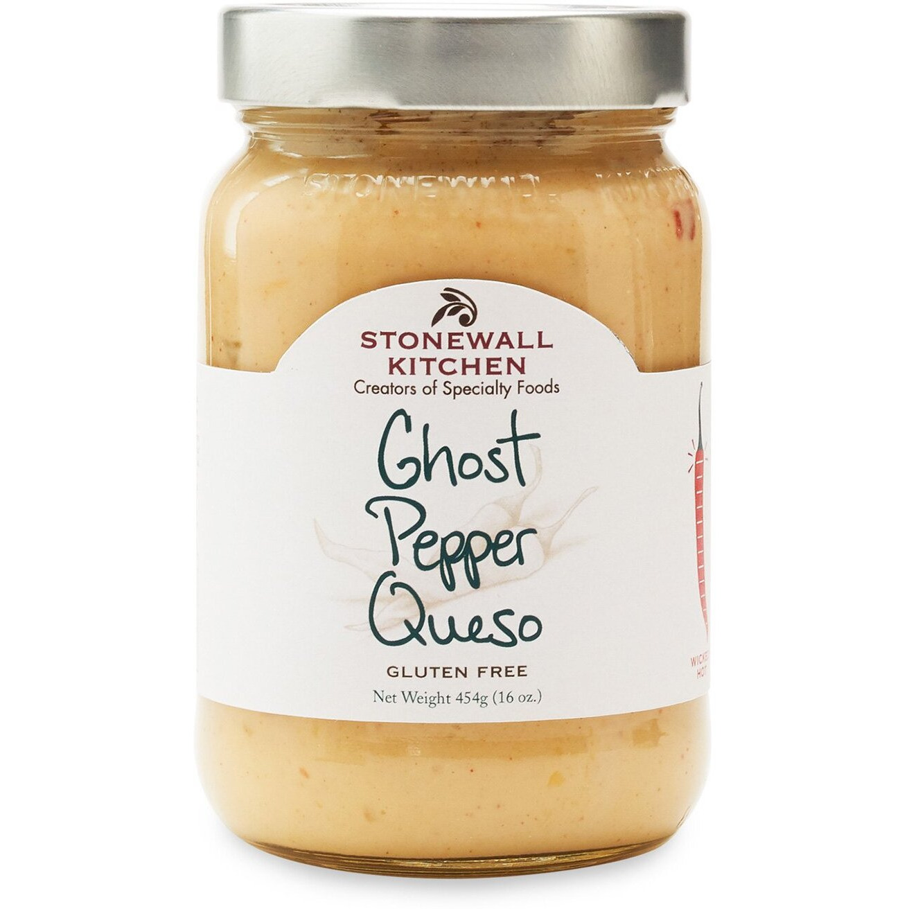 Stonewall Kitchen Ghost Pepper Queso, 16 Ounces (Pack Of 2)
