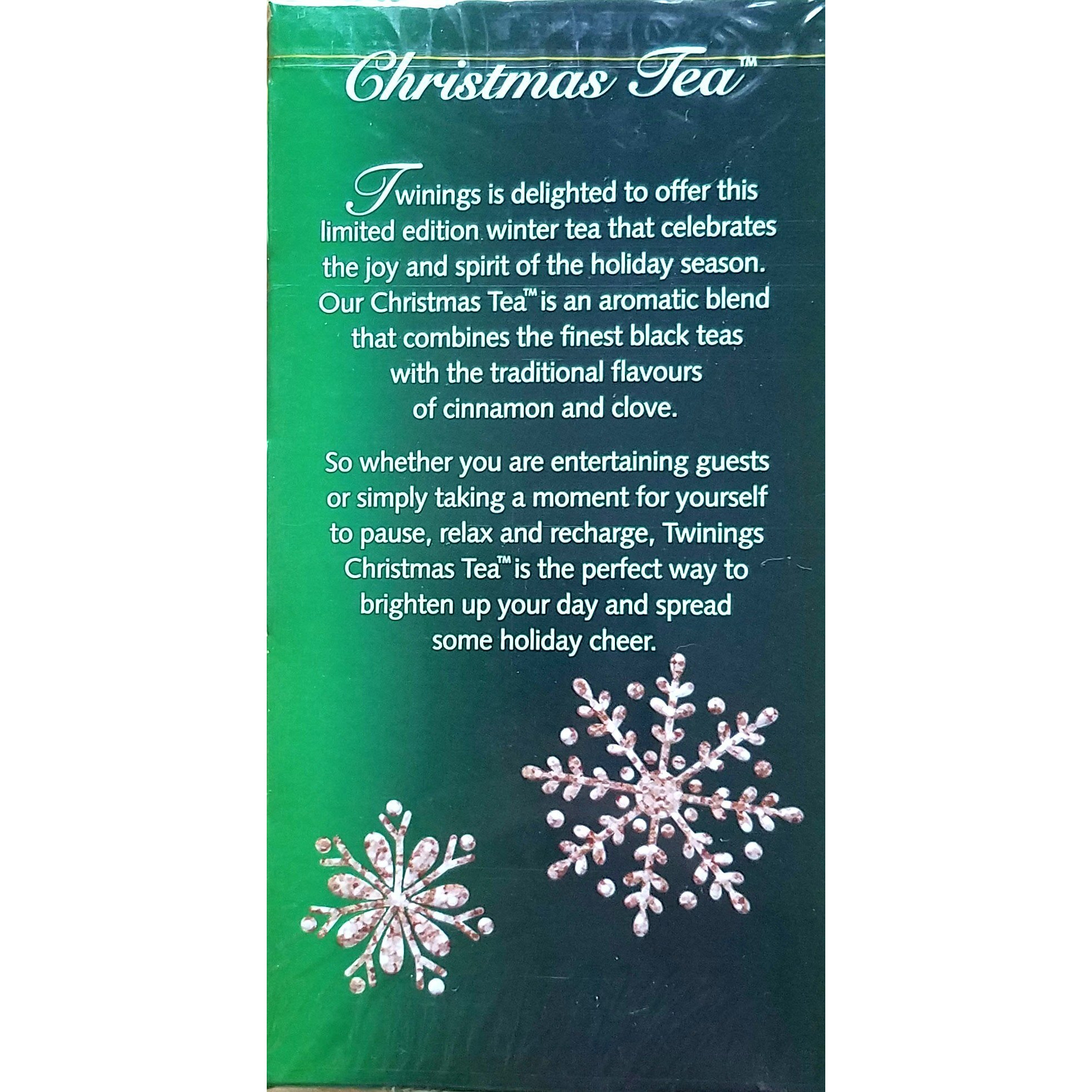 Twinings Of London Holiday Variety Tea Bag Pack, Peppermint Cheer, Holiday Berry, Christmas Tea, Winter Spice, 20 Count (Pack Of 4)