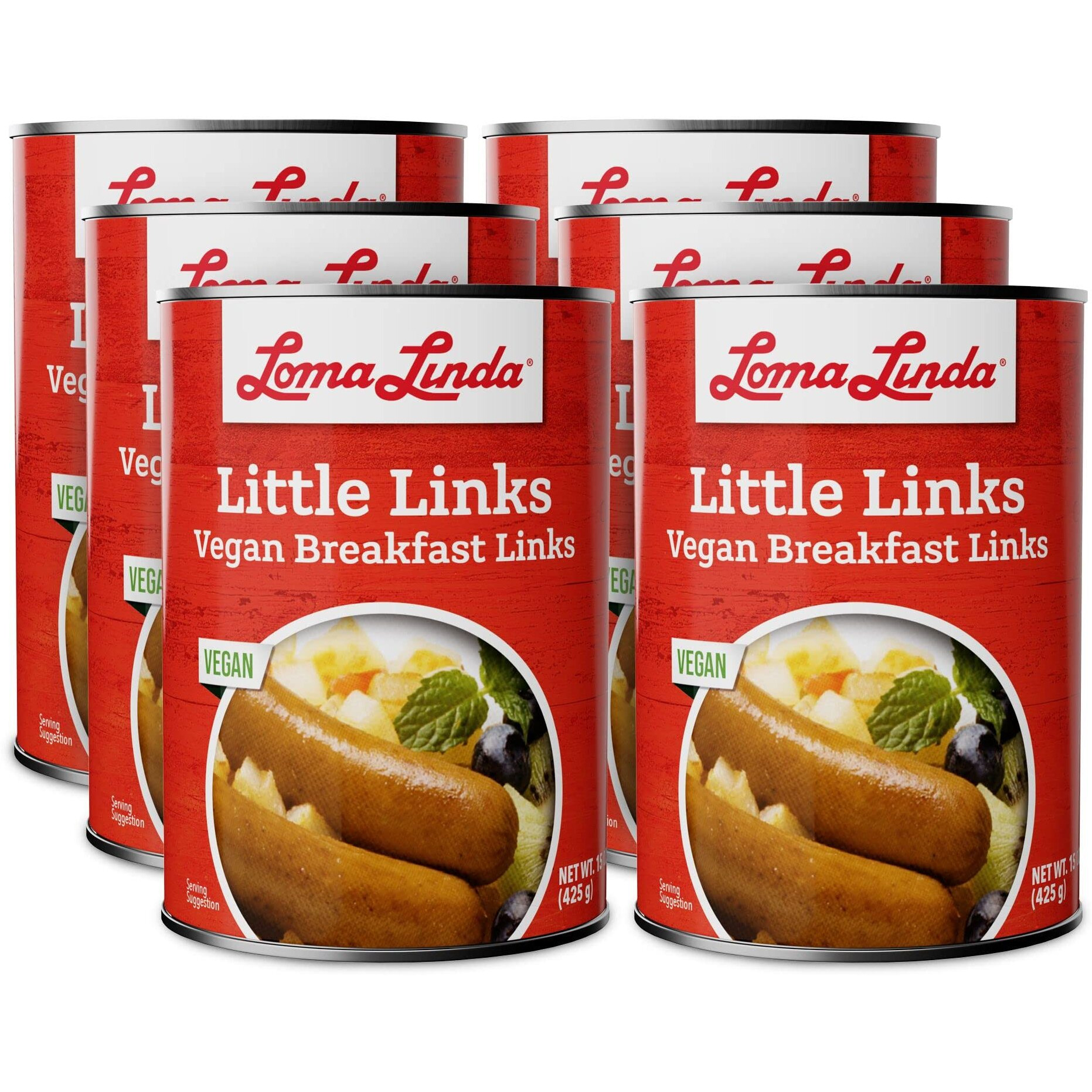 Loma Linda - Plant-Based Meats (Little Links (15 Oz.), 6 Pack)