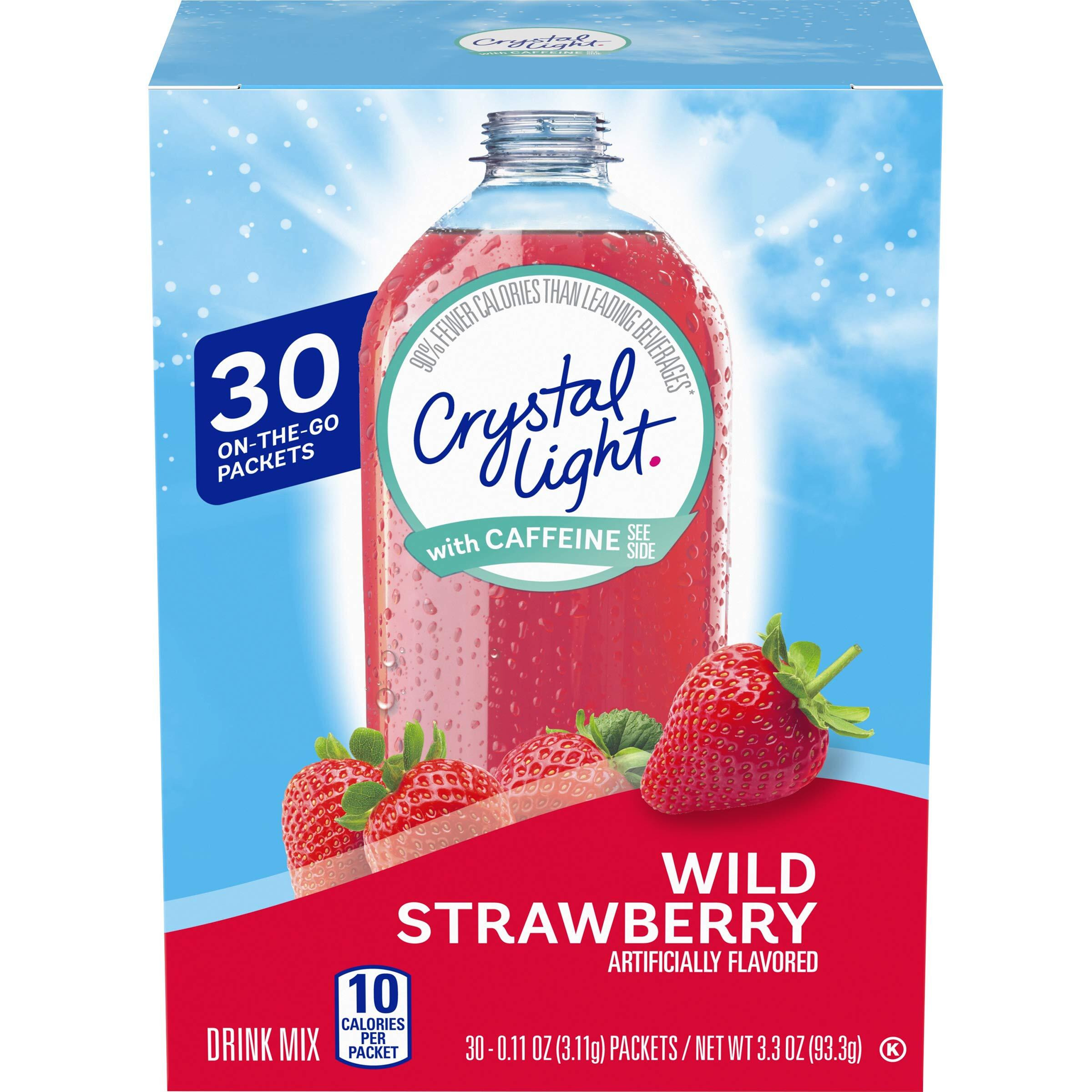 Crystal Light Wild Strawberry 30 Packets, 3.3 Oz. (Pack Of 1)