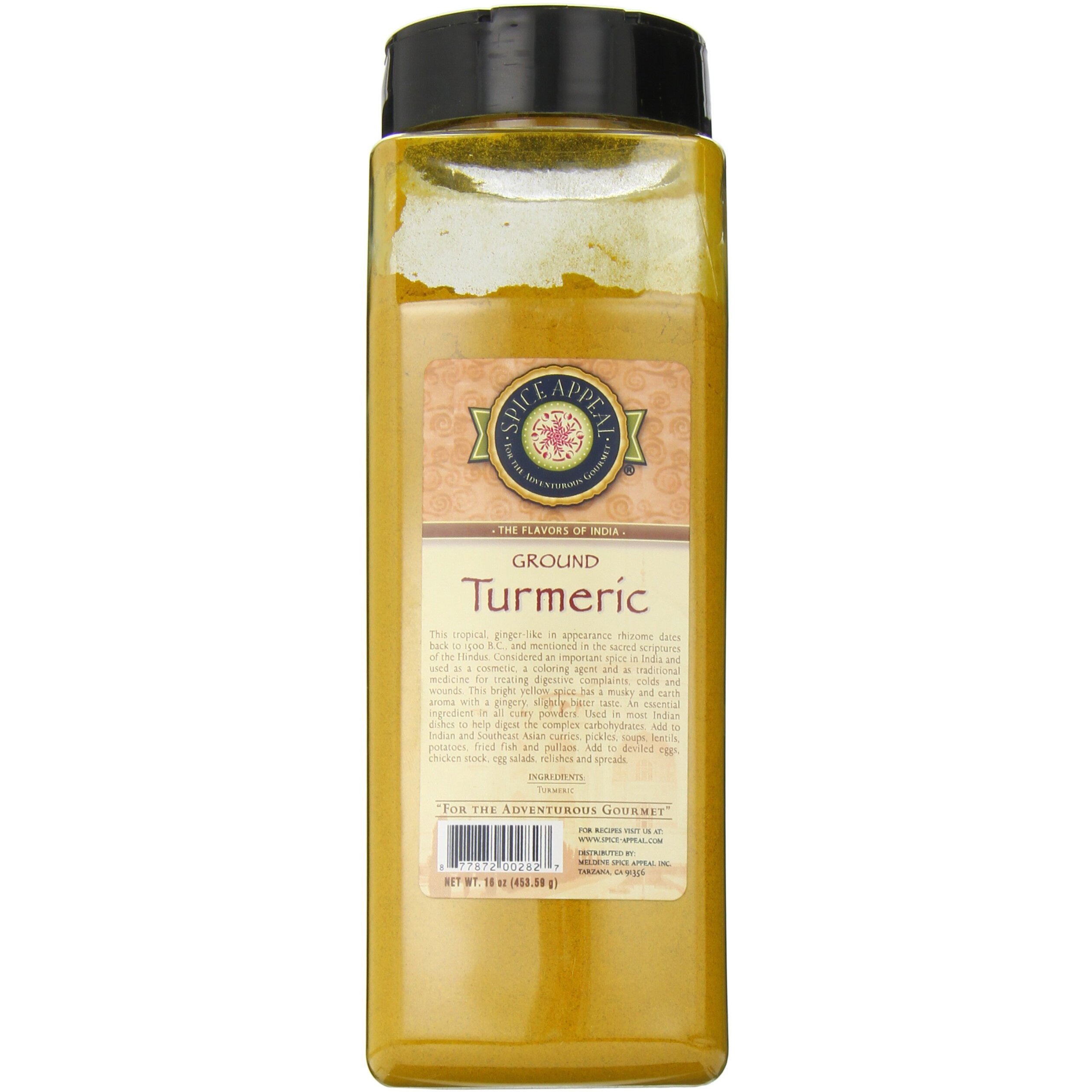 Spice Appeal Turmeric Ground, 16 Ounce