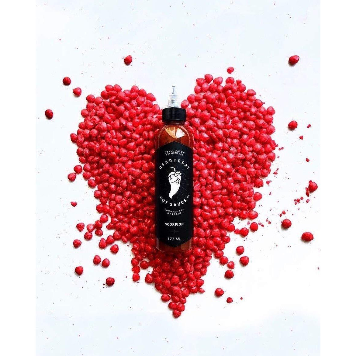 Heartbeat Hot Sauce Co. - Scorpion Hot Sauce, 6 Oz. - Small Batch & Handmade, Vegan, Gluten Free, Preservative Free, Featured On Hot Ones