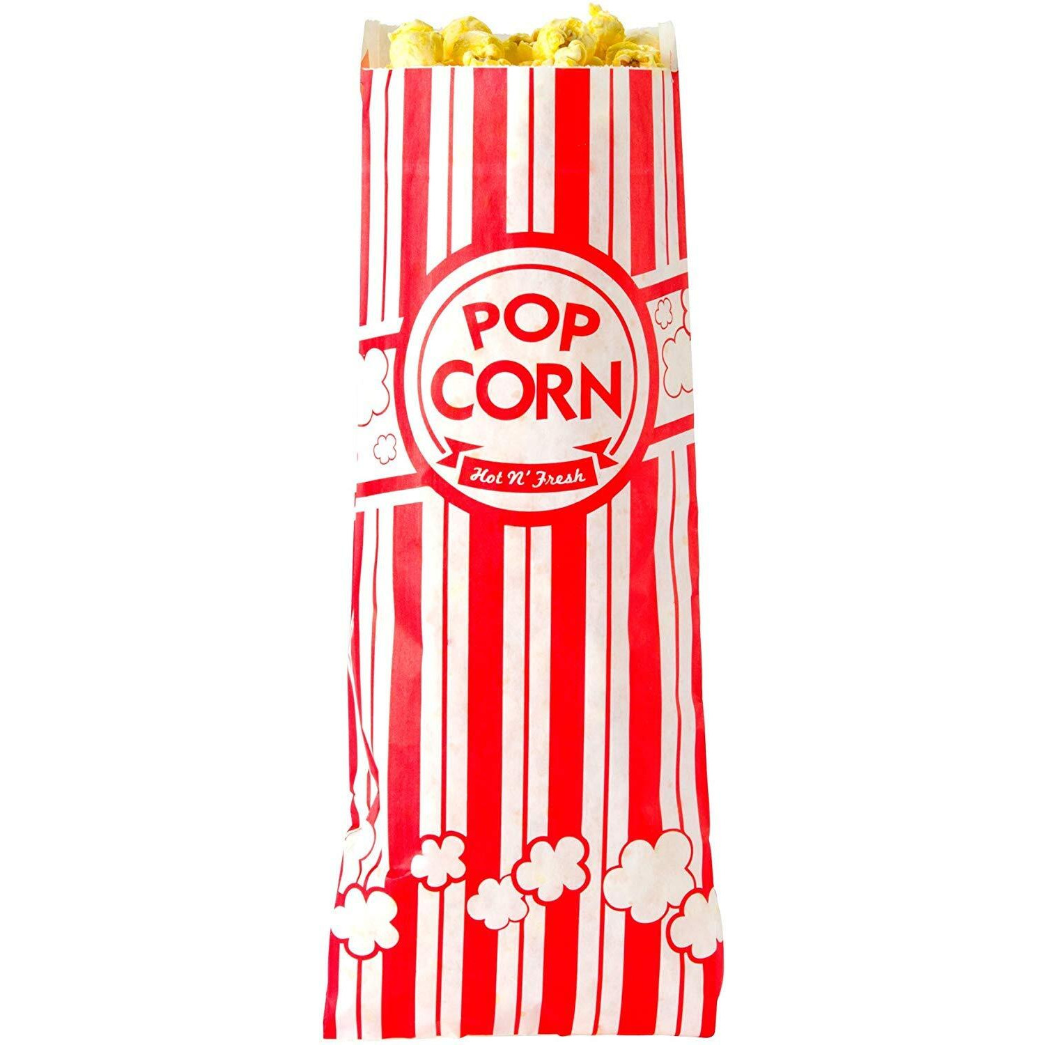 Concession Essentials 1 Oz Popcorn Bags - Case Of 1,000Ct