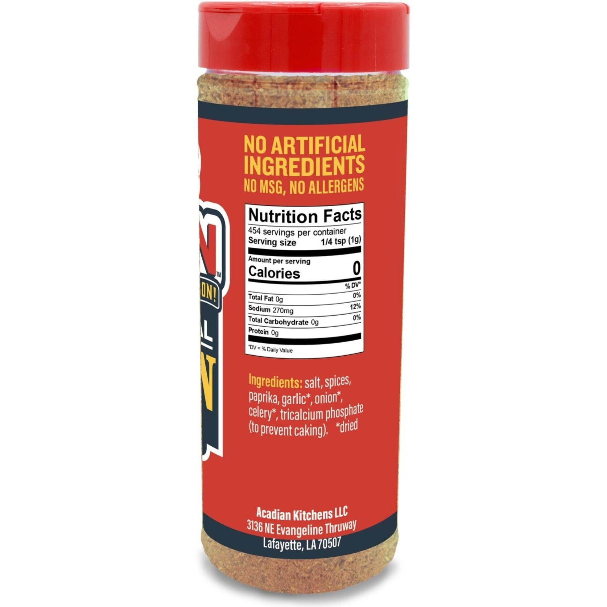 All Purpose Original Cajun Seasoning 16 Oz Ragin' Cajun (Pack Of 1)