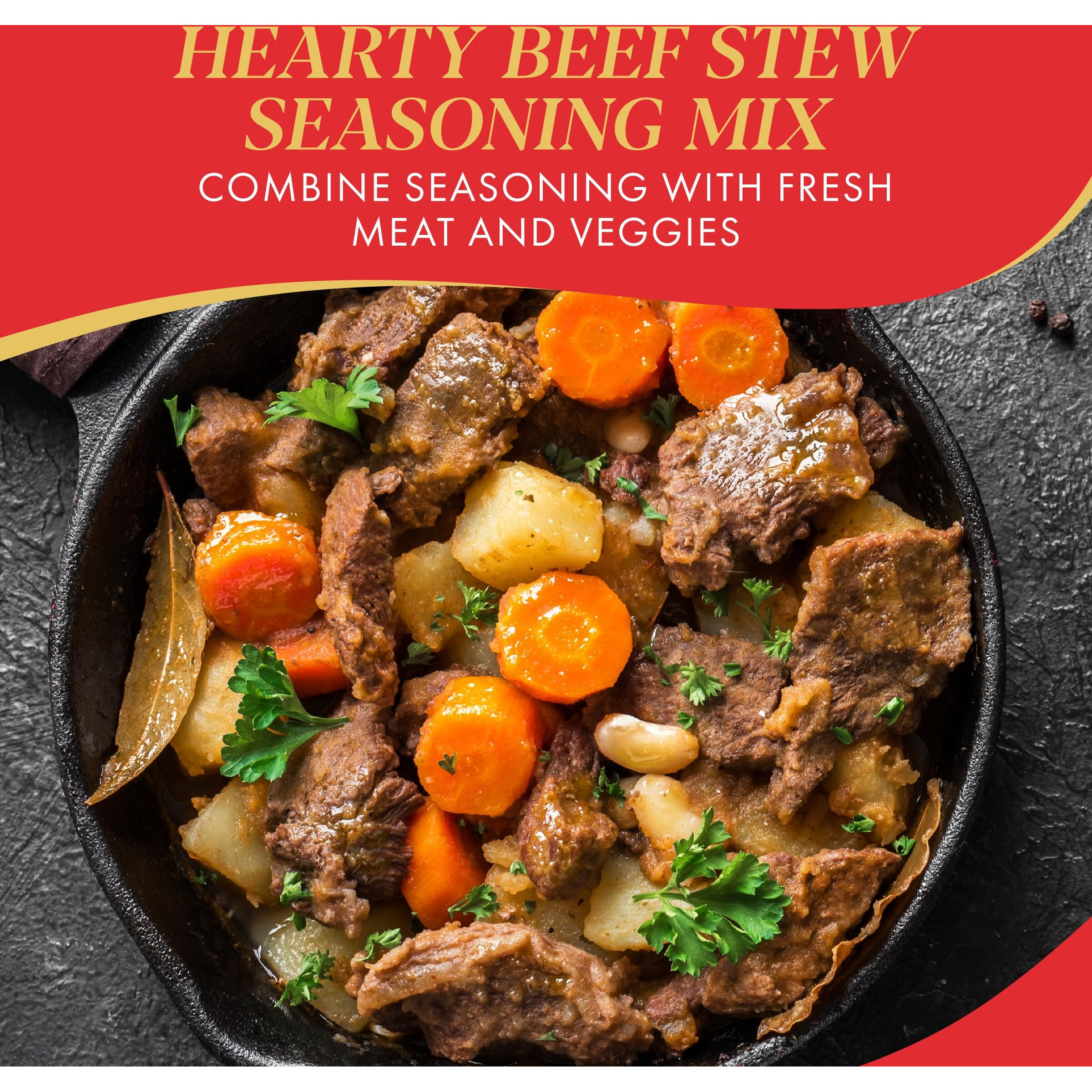Crock-Pot Hearty Beef Stew Seasoning Mix, 1.5 Ounce